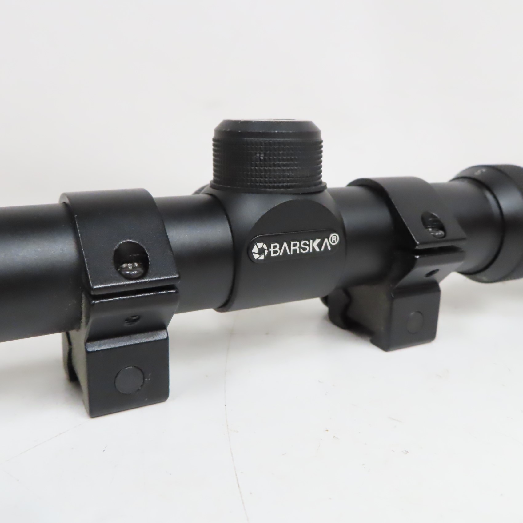 Barska AC10039 4x32mm Plinker-22 Rifle Scope With Dovetail Rings & Caps - Fixed 4x Magnification