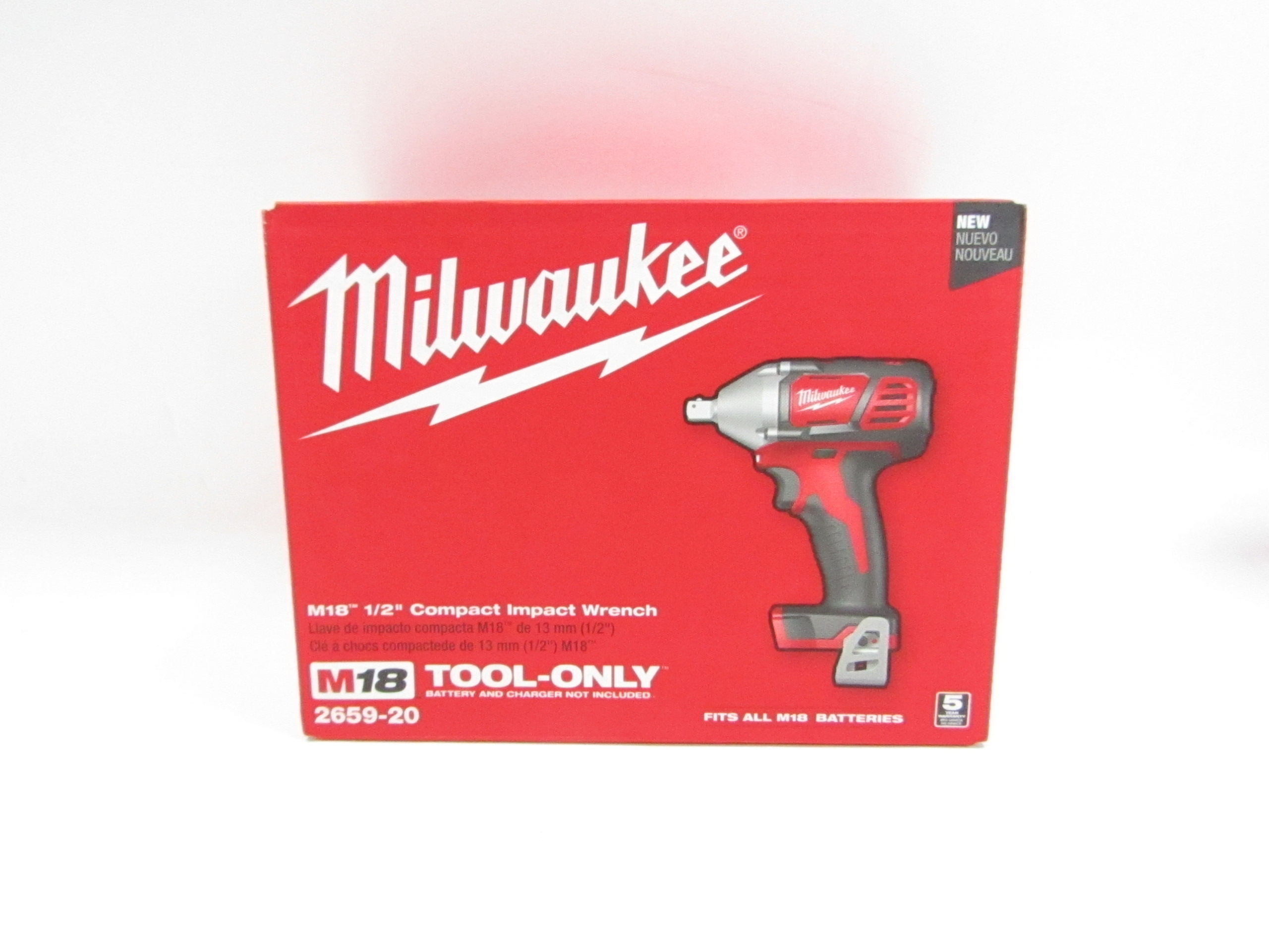 Milwaukee 2659-20 M18 1/2&quot; Compact Impact Wrench