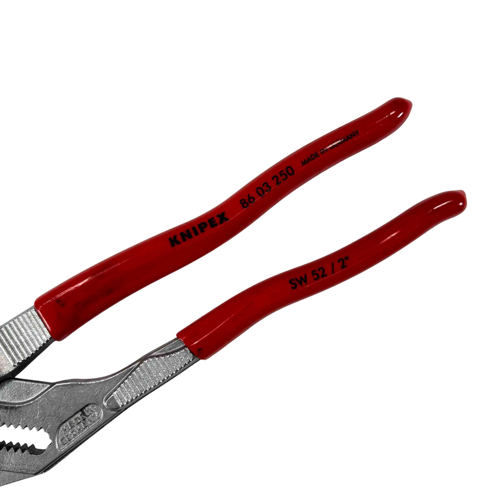 Knipex 86 03 250 Handheld Chrome Plated 250mm Length Pliers Wrench