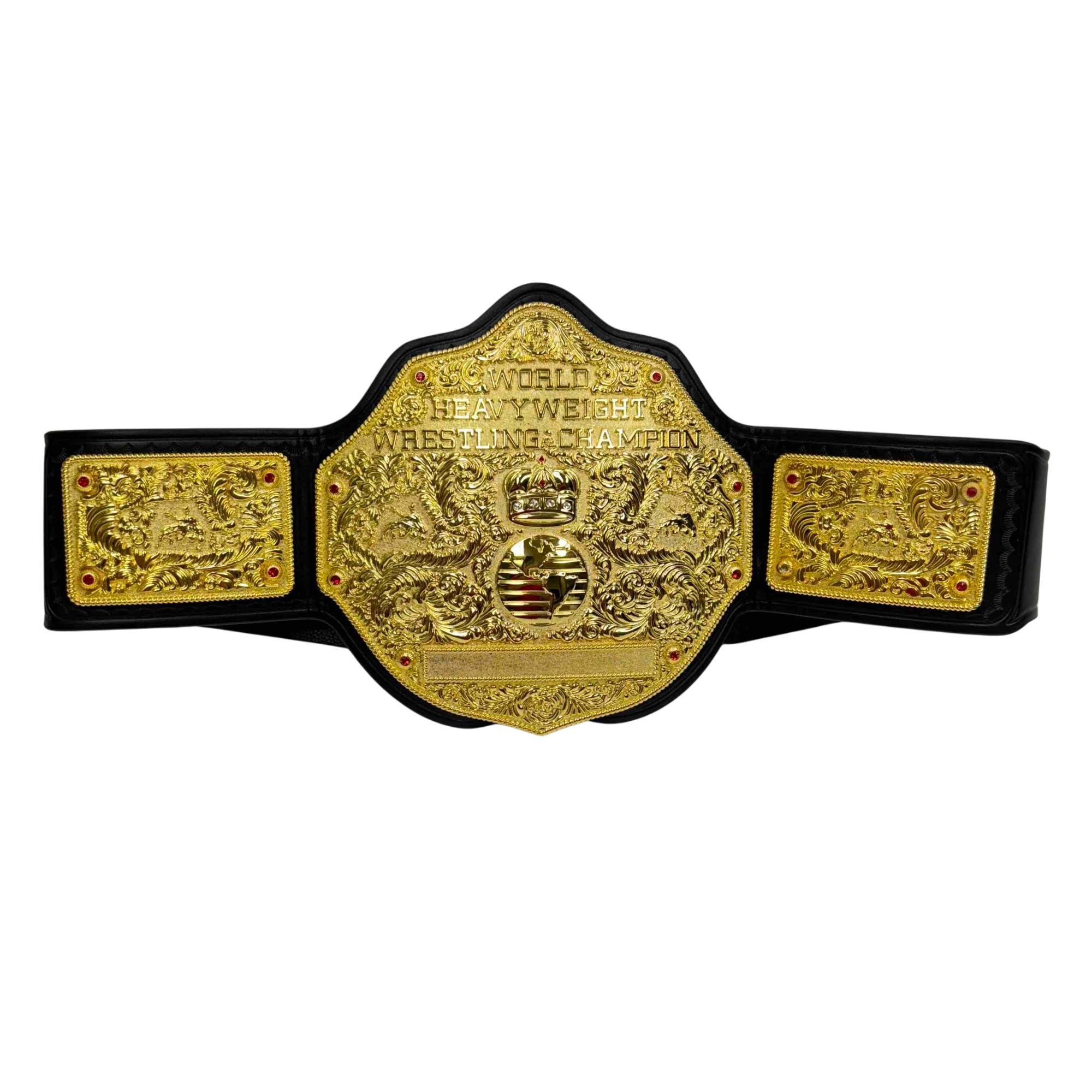 Big Gold World Heavyweight wrestling shops champion belt