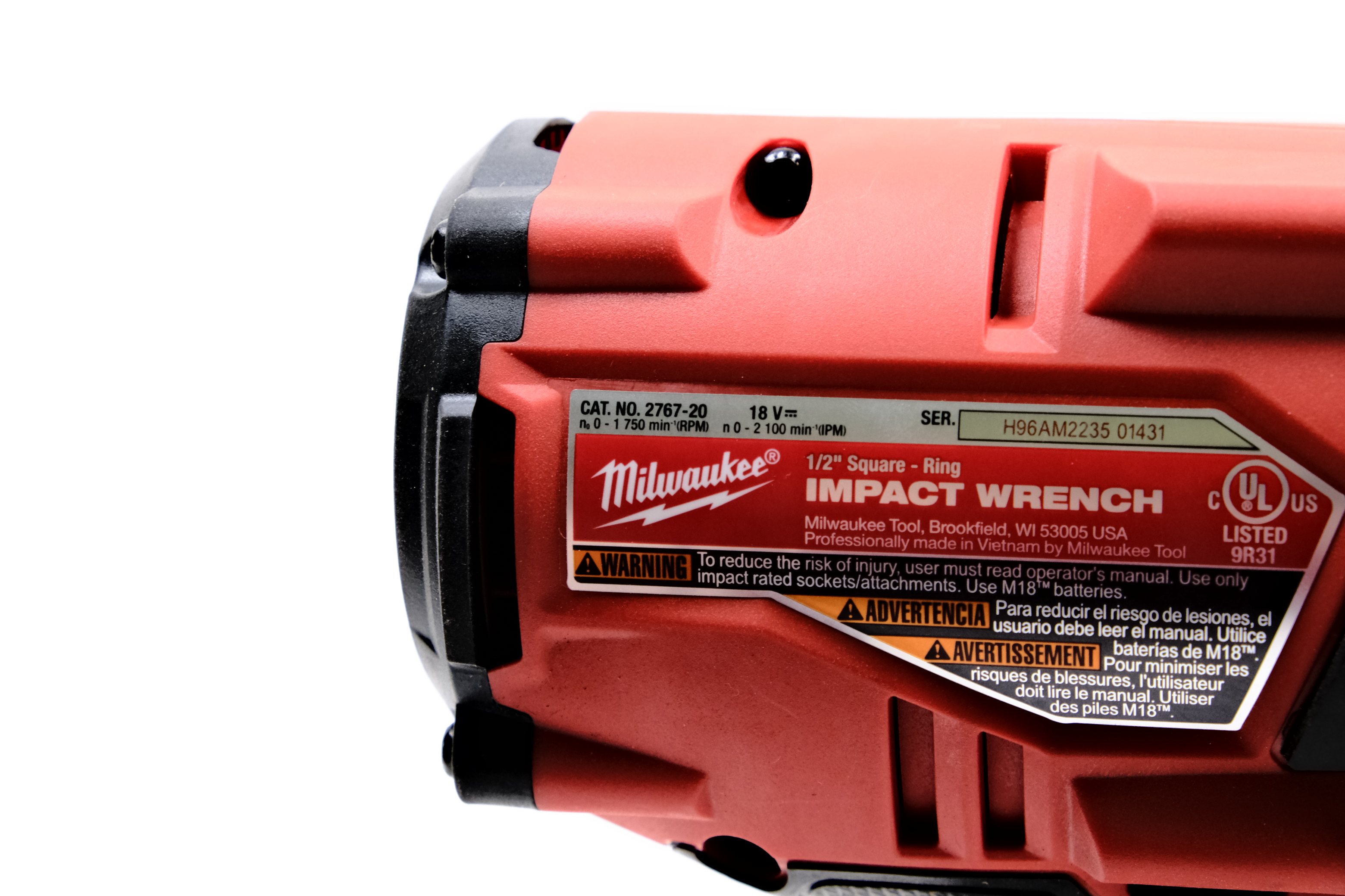 Milwaukee 276720 M18 FUEL 18V LithiumIon Brushless Cordless 1/2