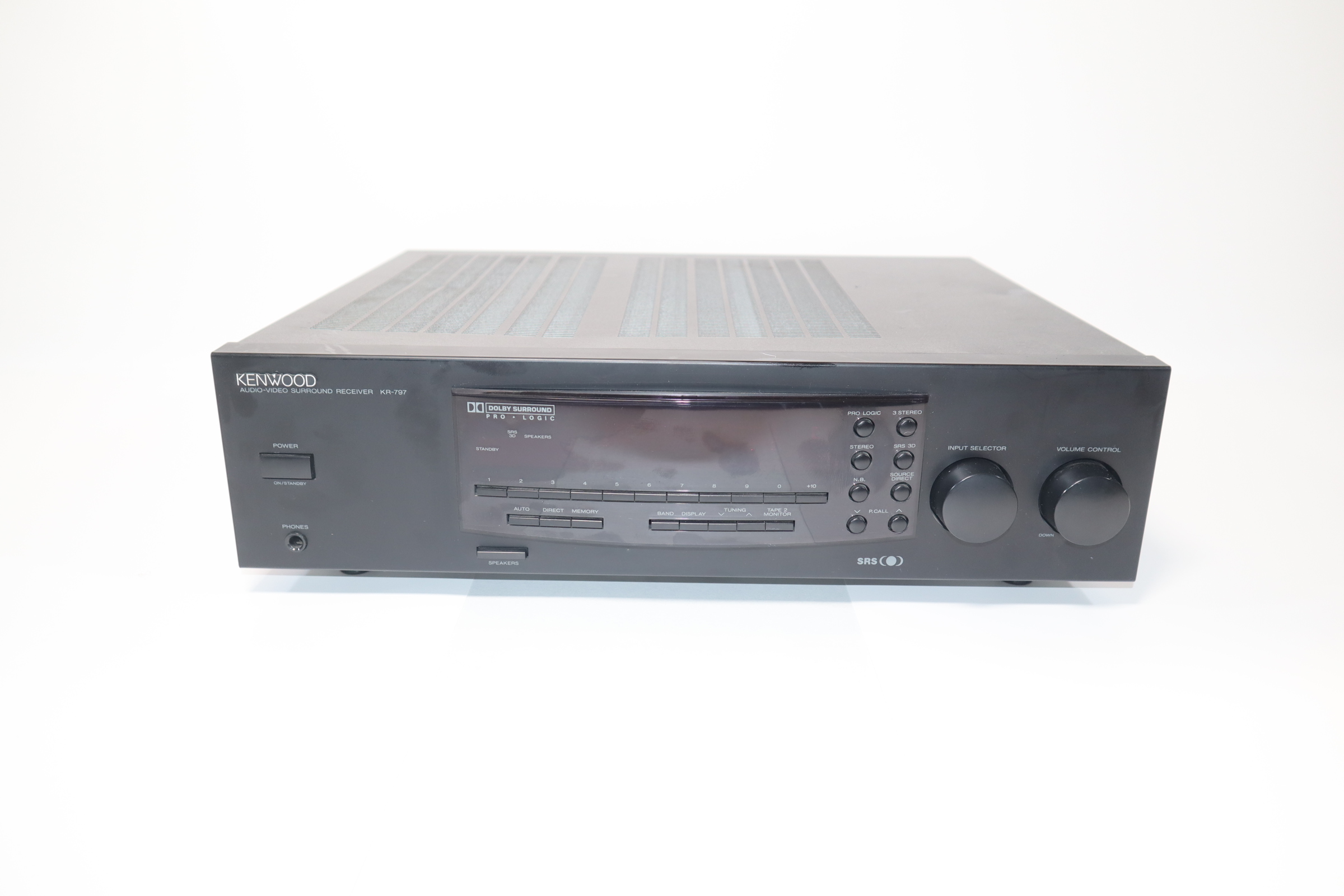 Kenwood KR-797 Black Corded Audio-Video Surround 5.1 Channel AV