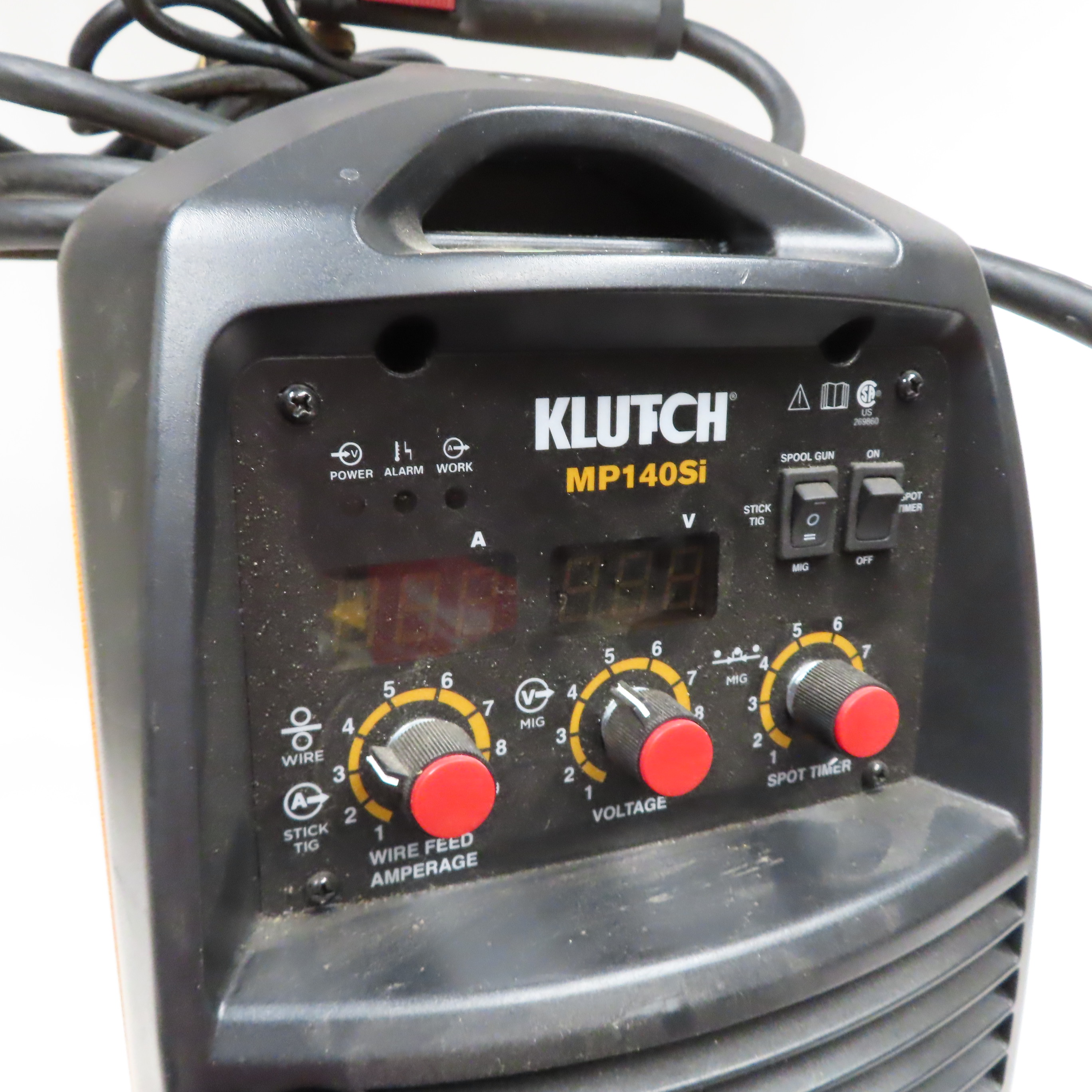 Klutch MP140SI MultiProcess Inverter MIG Flux Welder (Local PickUp Only)