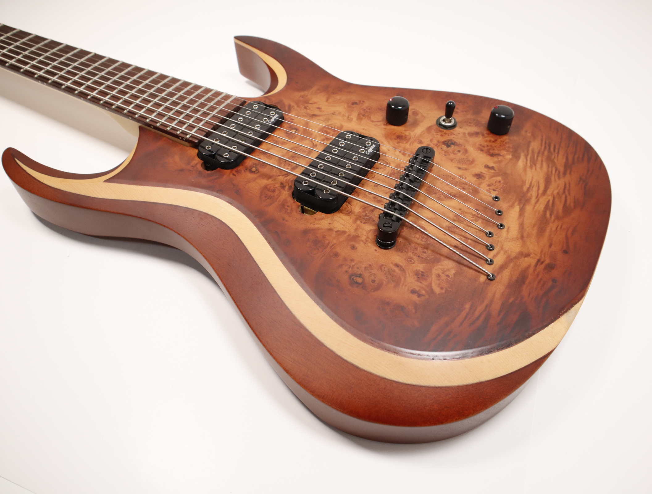 Agile Legacy 727 TOM DBBR Right-Handed 7 String Electric