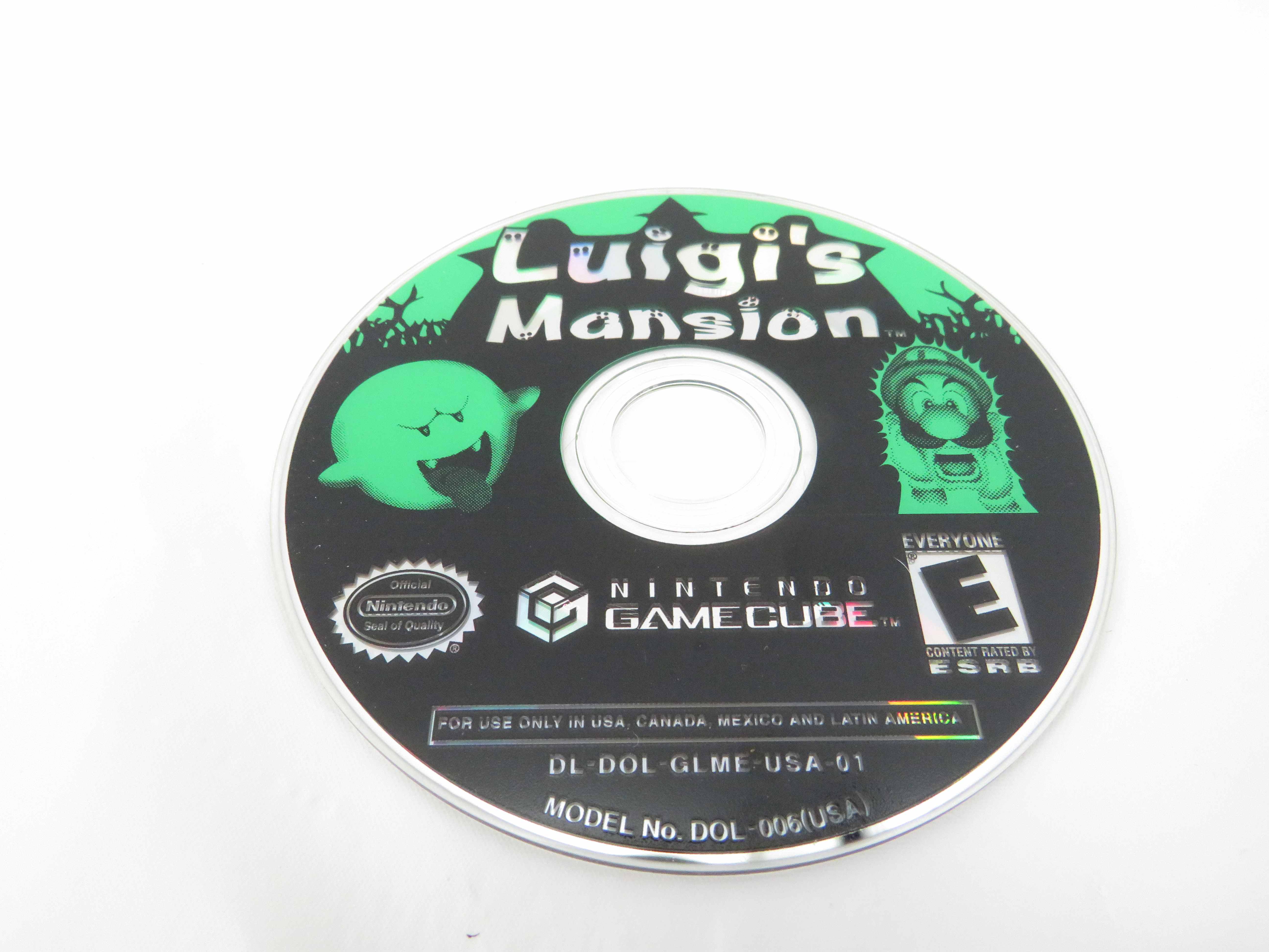 Nintendo Luigi's Mansion Player's Choice Edition Nintendo GameCube