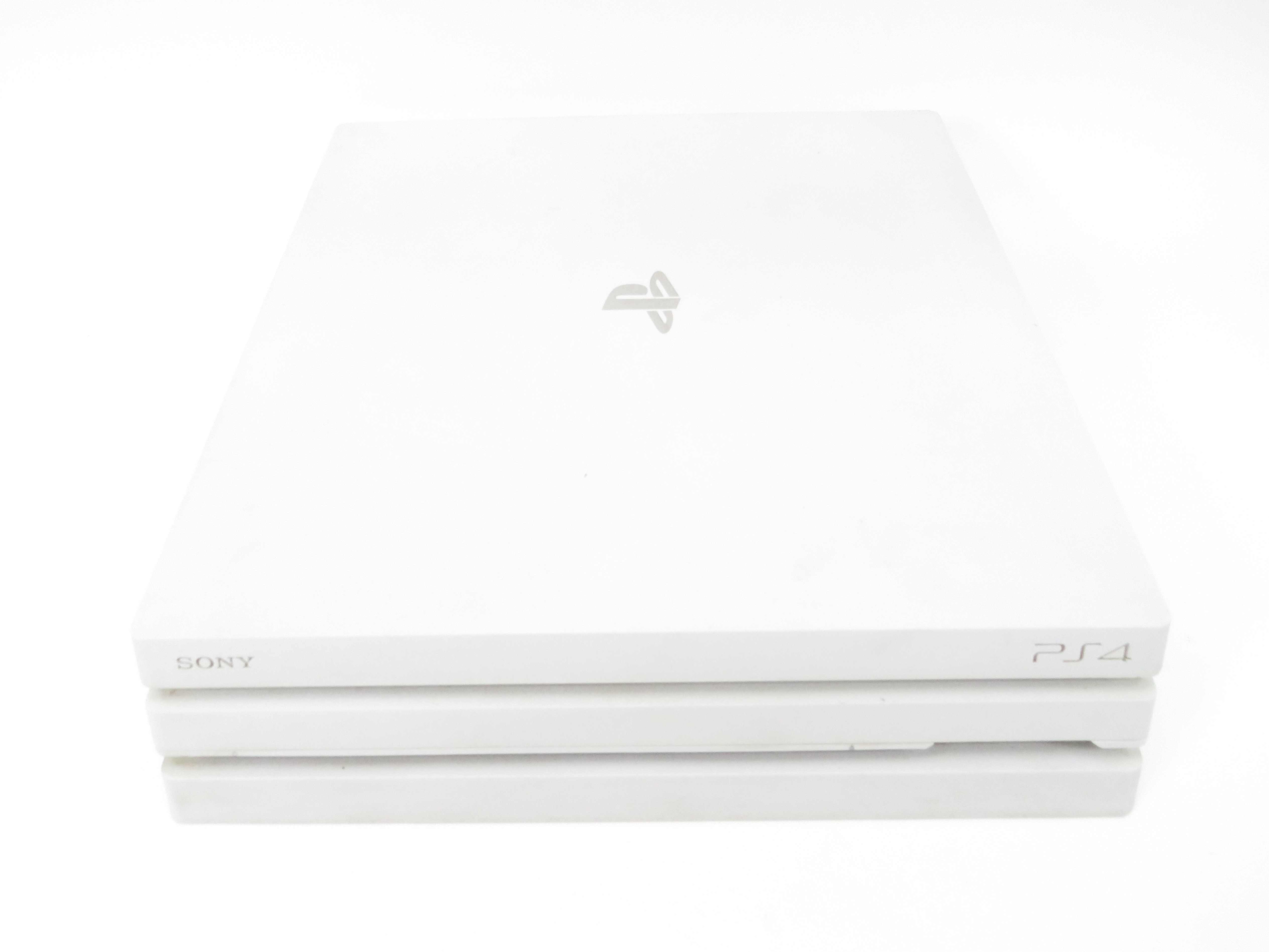 Sony PlayStation 4 Pro White Body CUH7015B 1TB 4K Video Game Console 9784