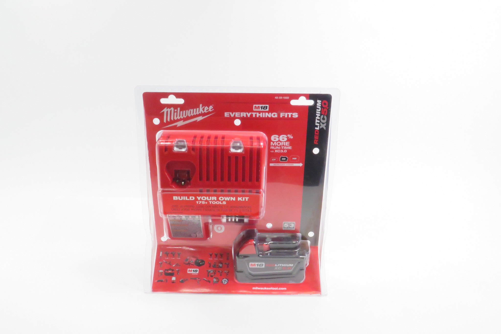  Milwaukee 48-59-1850 M18 RED LITHIUM XC 5.0 Ah