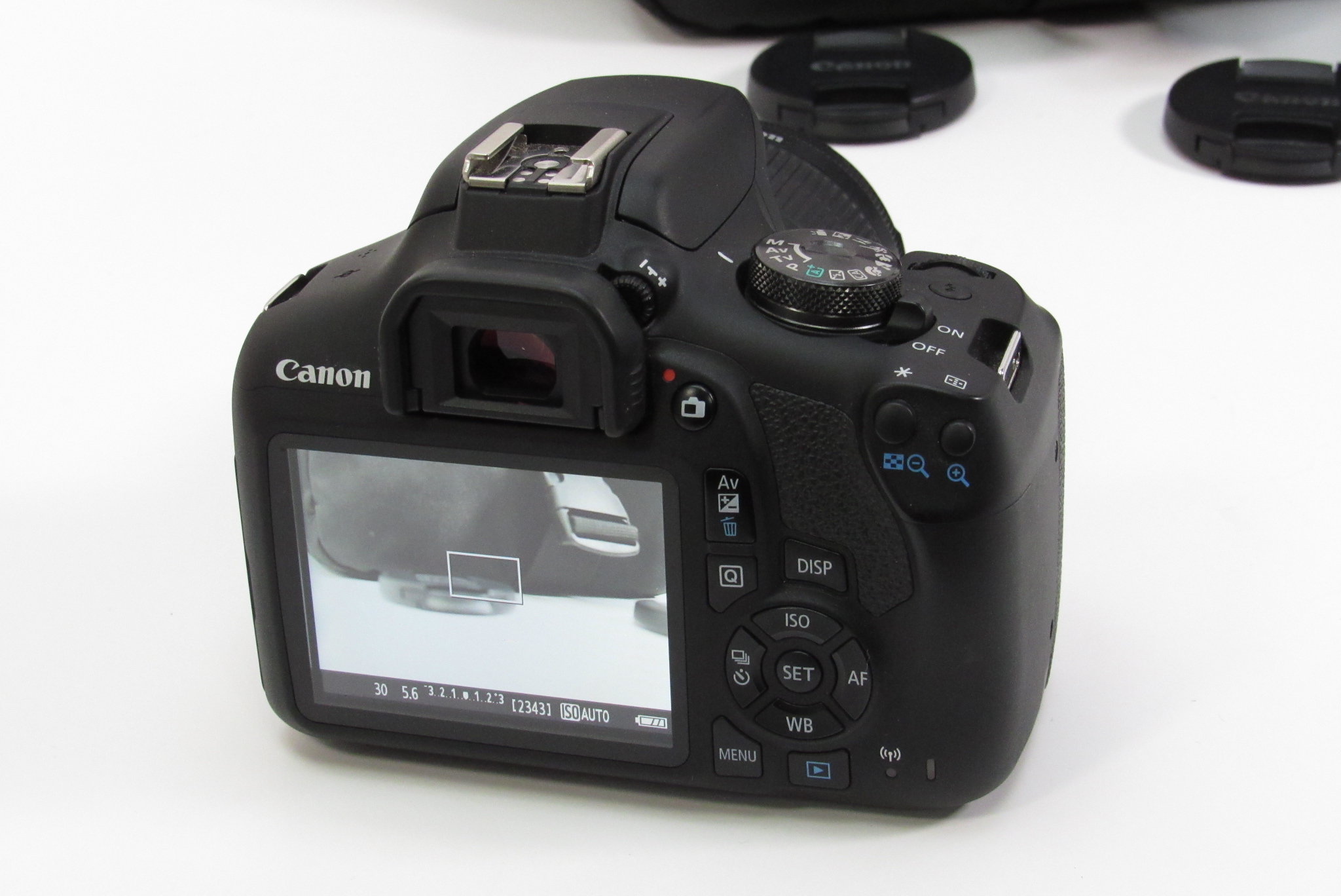 Canon EOS Rebel T7 DS126741 24.1MP Digital SLR 18-55mm 75-300mm Camera Kit
