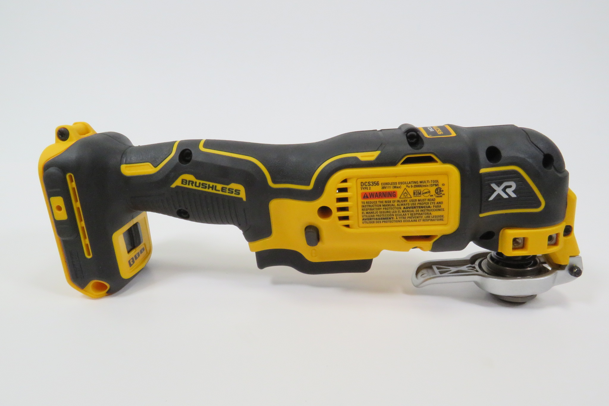 DeWalt DCS356 20V Max Brushless Cordless 3Speed Oscillating MultiTool