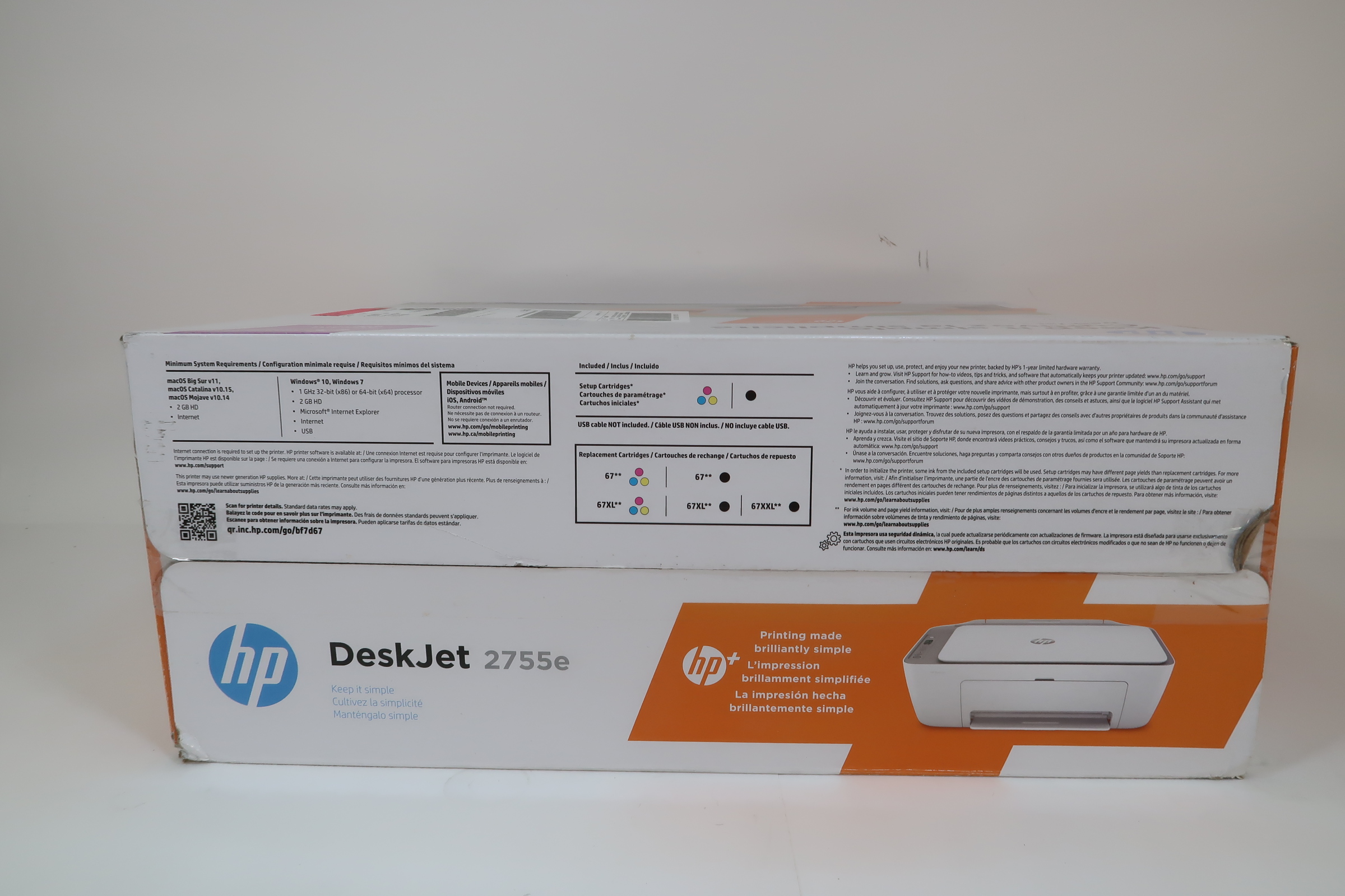 Hewlett Packard HP DeskJet 2755e AllinOne Printer