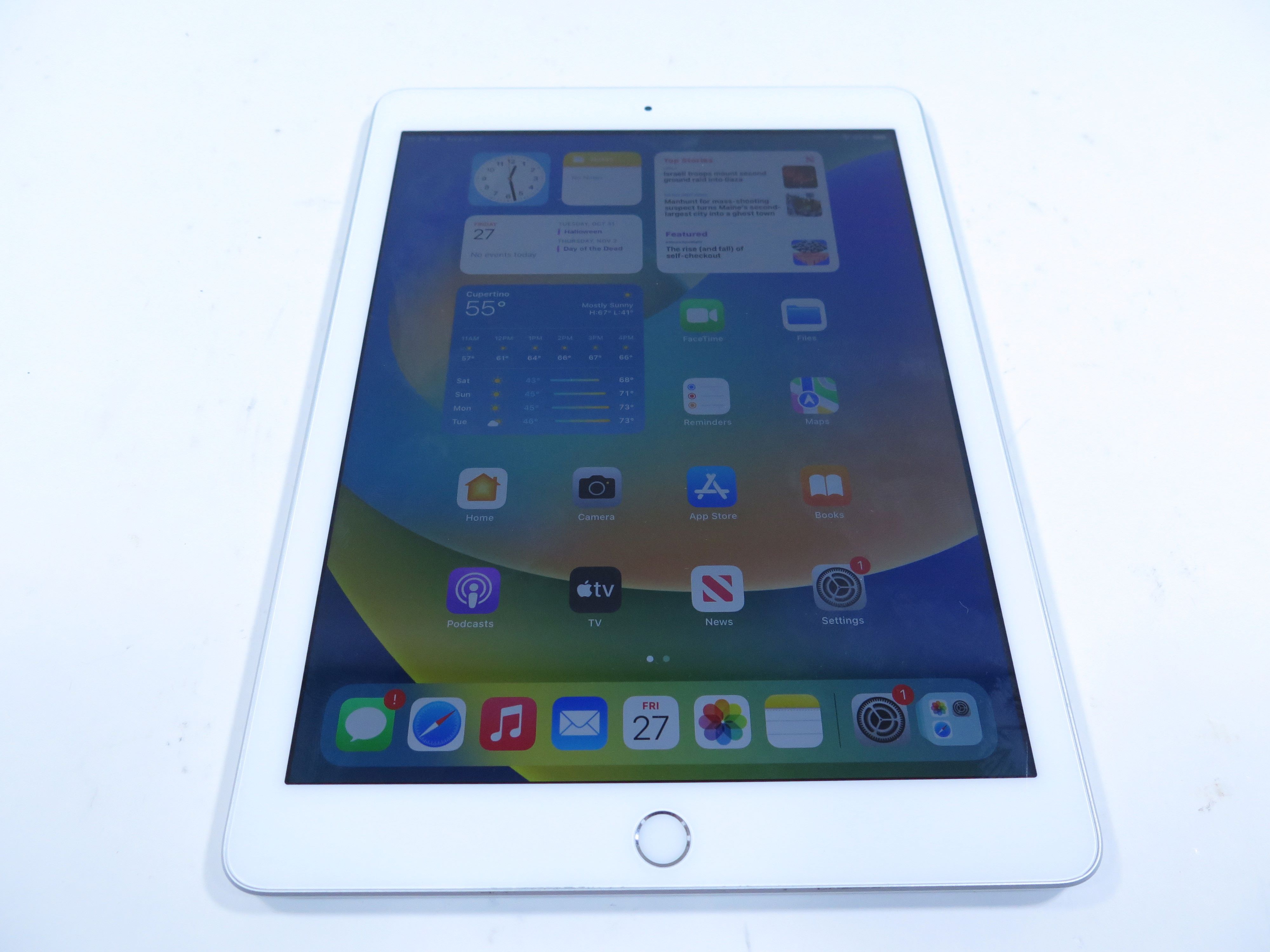 Apple iPad 第５世代)Wi-Fi 32GB シルバーMP2G2J/A Apple MP2G2LL/A iPad 5th Generation 32GB WiFi 9.7