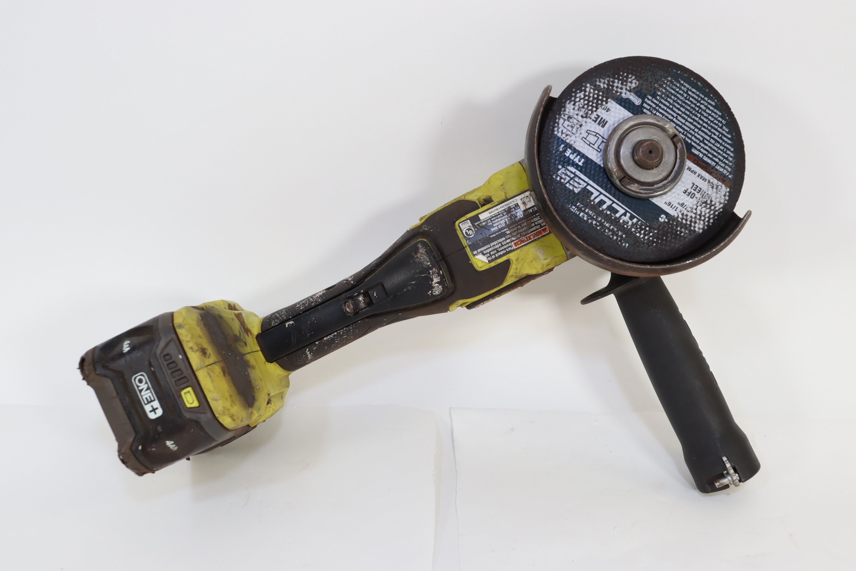 Ryobi PBLAG01 ONE+ HP 18V Lithium Ion Brushless Cordless 4 1/2