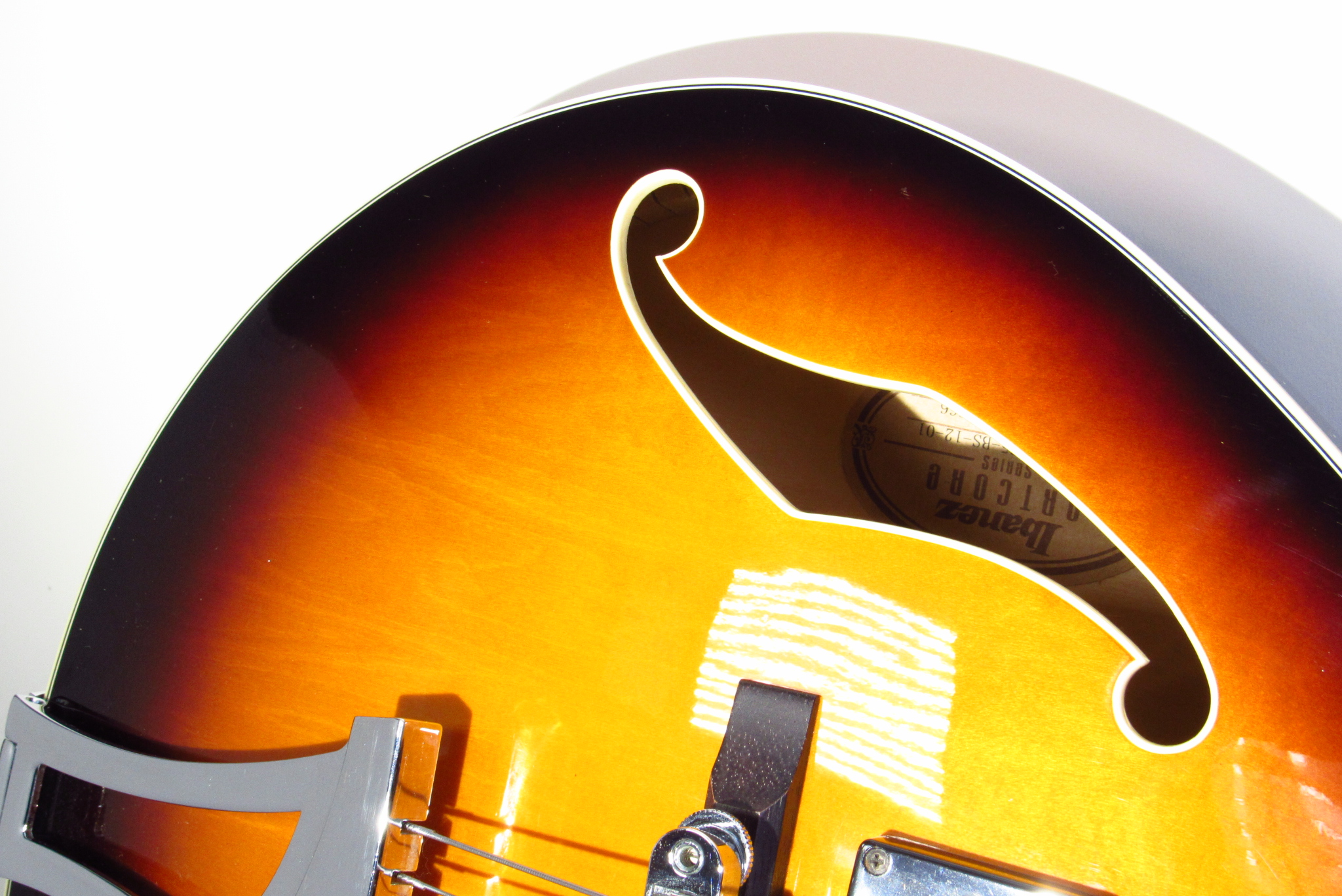 IBANEZ ASR-75V-WNB-12-01 美品　弾きやすい Ibanez Artcore AG75-BS-12-01 Hollow Body 6-String RH Electric