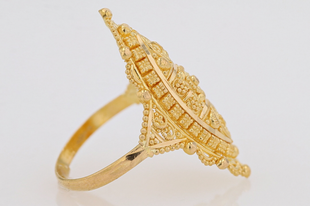 Pura Vida Gold Check Fidget Ring | TYLER'S