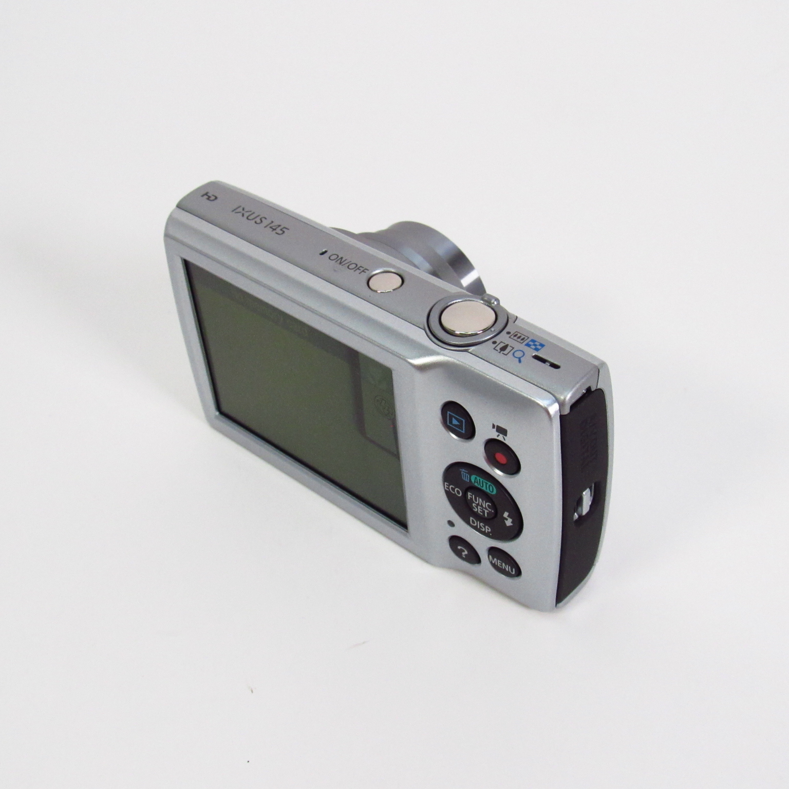 Canon IXUS 145 16MP 8x Optical Zoom Digital Camera - Silver