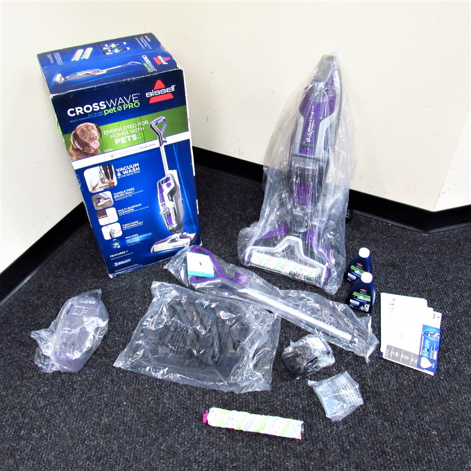 Bissell 2306 Crosswave Pet Pro Corded Wet/Dry Vacuum Cleaner