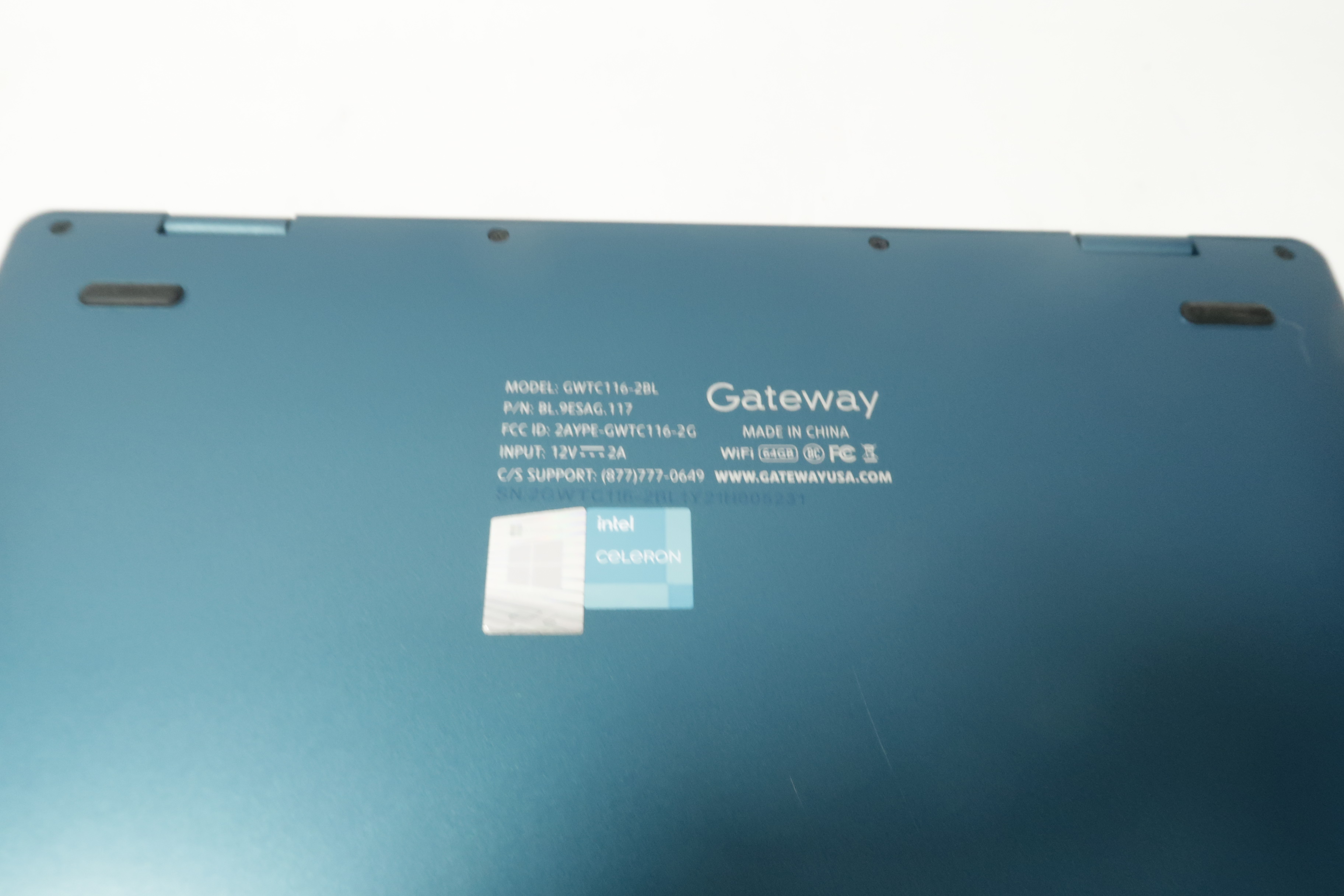 Gateway GWTC116-2BL Win 10 Intel Celeron N4020 1.1GHz 4GB RAM 64GB eMMC ...