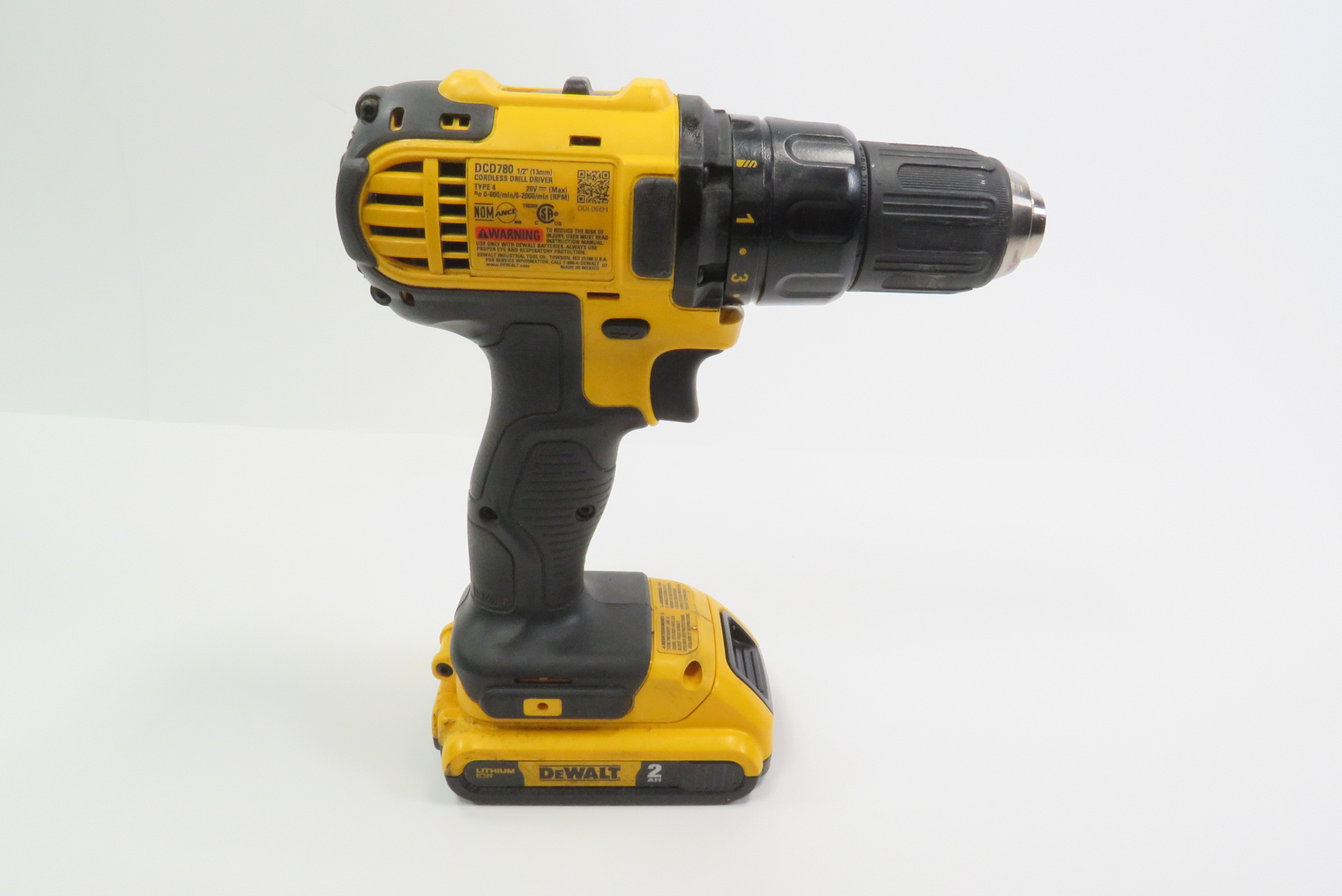 DeWalt DCD780 20V MAX Cordless 1/2