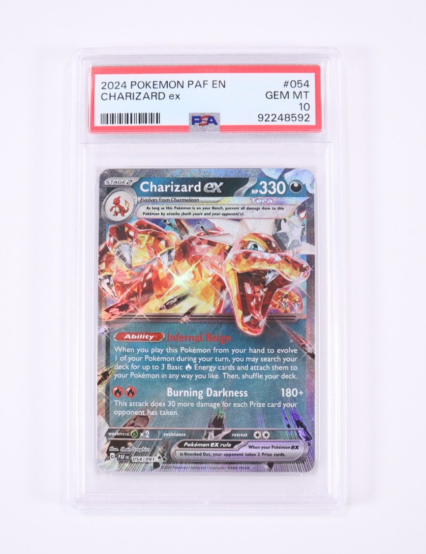 Charizard ex [Holo] #54 Pokemon Paldean Fates Trading Card - PSA Gem 10