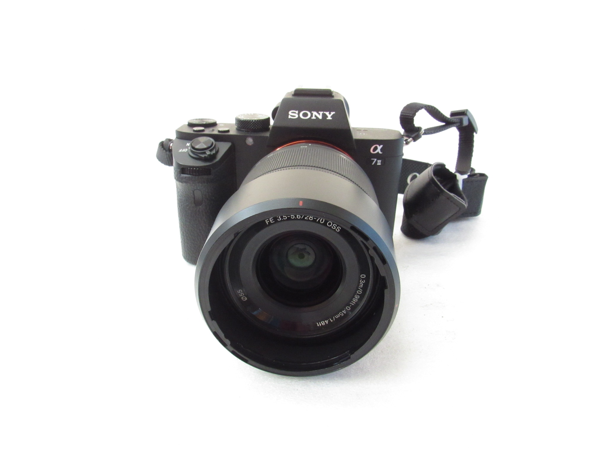 Sony ILCE-7M2 24.3MP Full-Frame CMOS Mirrorless Camera Alpha 7 II 28-70 ...