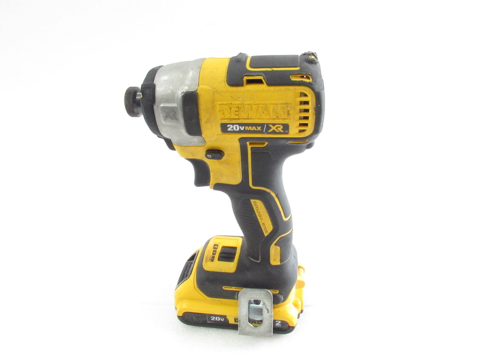 DEWALT DCF887 20-Volt MAX XR Cordless Brushless 3-Speed 1/4 in. Impact ...