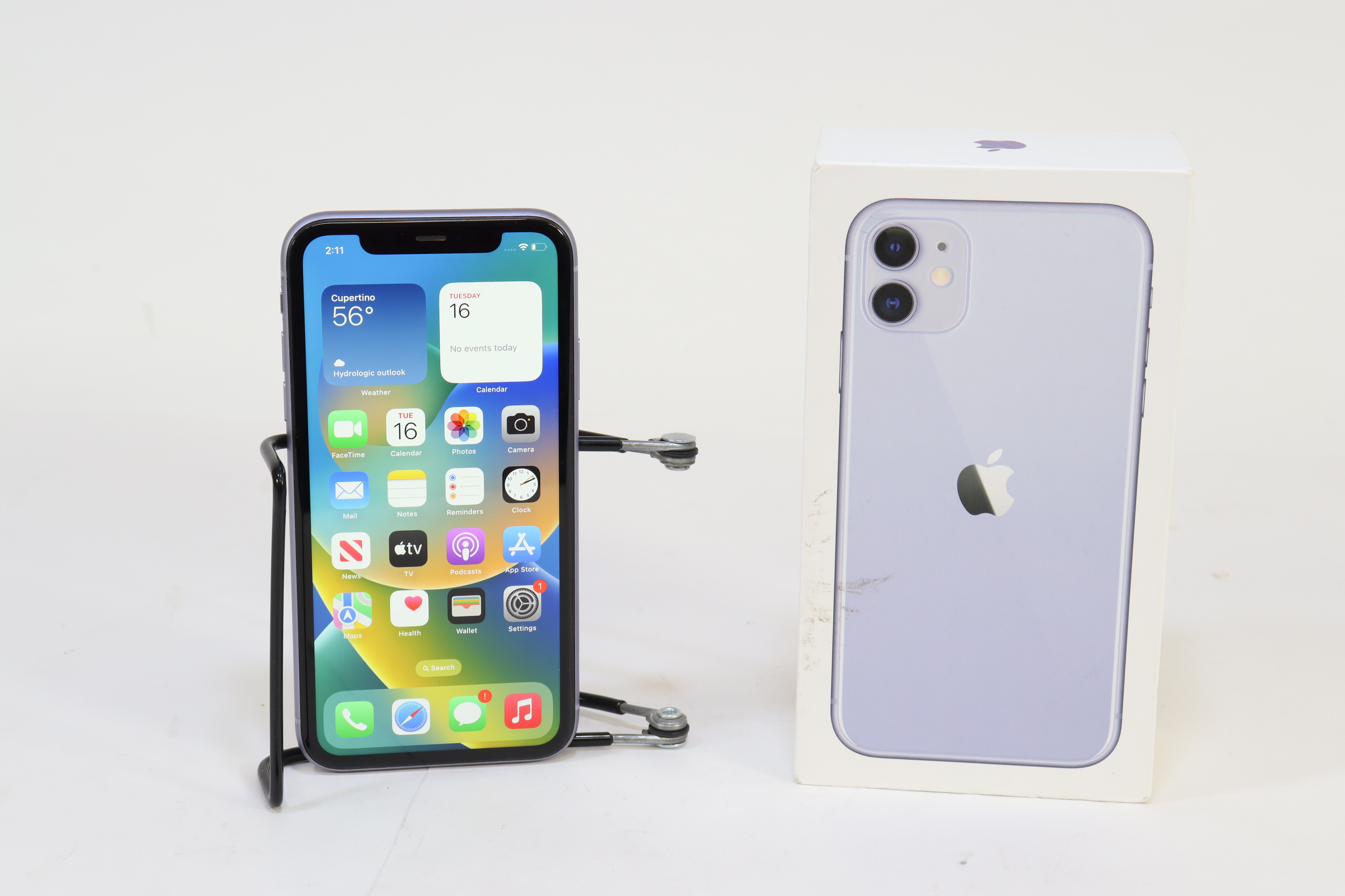 Apple iPhone 11 ホワイト 6.1インチ New Apple iPhone 11 64GB White (For Boost Mobile) Dual Sim