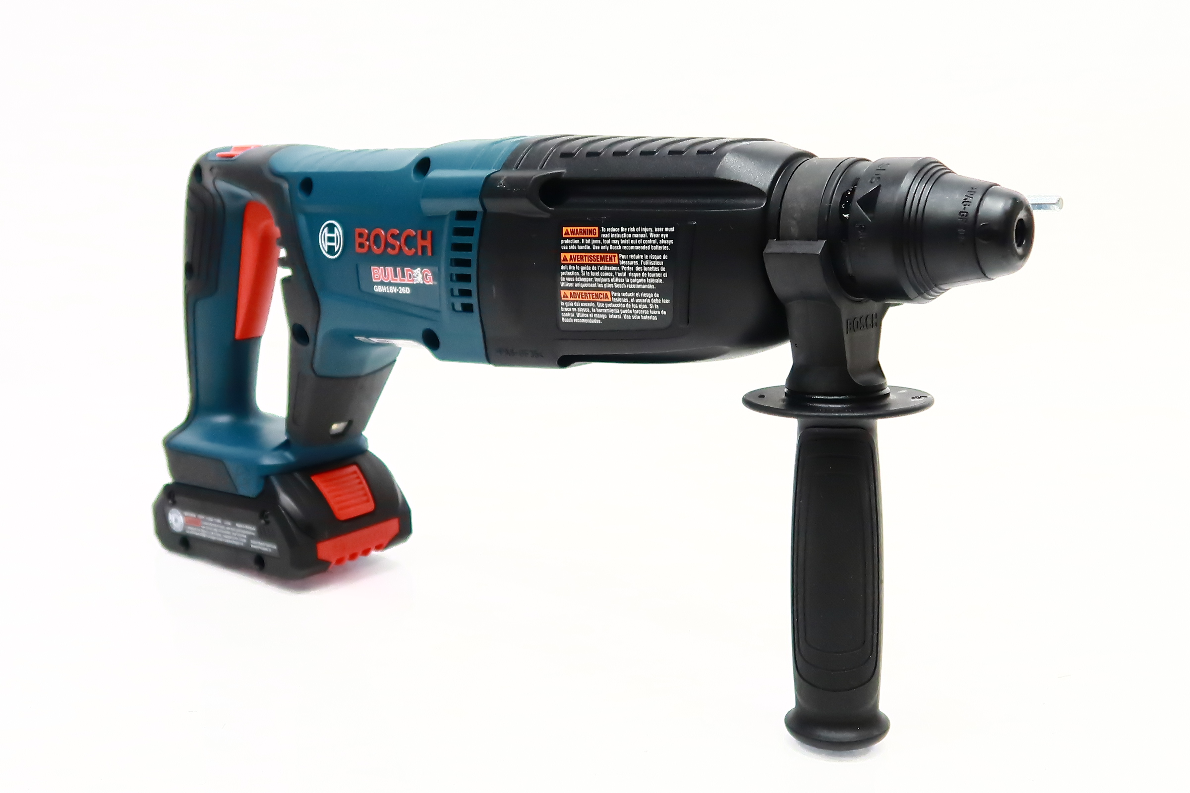 Bosch 18V EC Brushless SDS-plus Bulldog 1" Rotary Hammer Kit (GBH18V ...