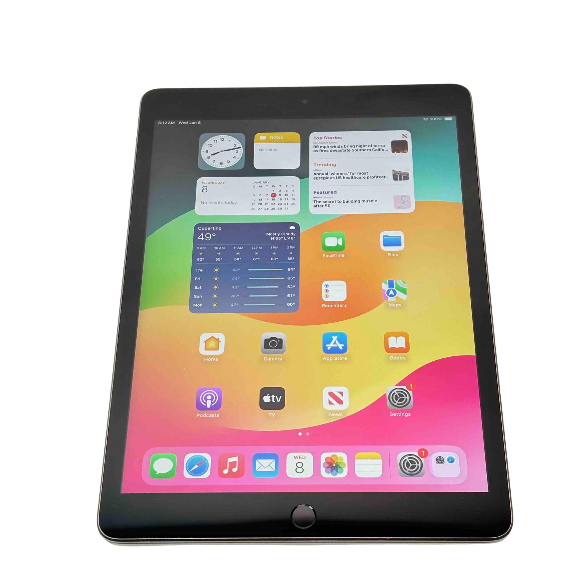 Apple iPad MK2K3LL/A A2602 9th Gen 64GB Wi-Fi Storage 10.2