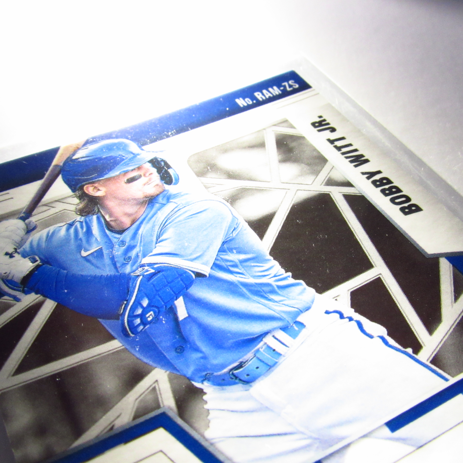 Bobby Witt Jr RAM-ZS Panini Prizm 2022 Mosaic Baseball