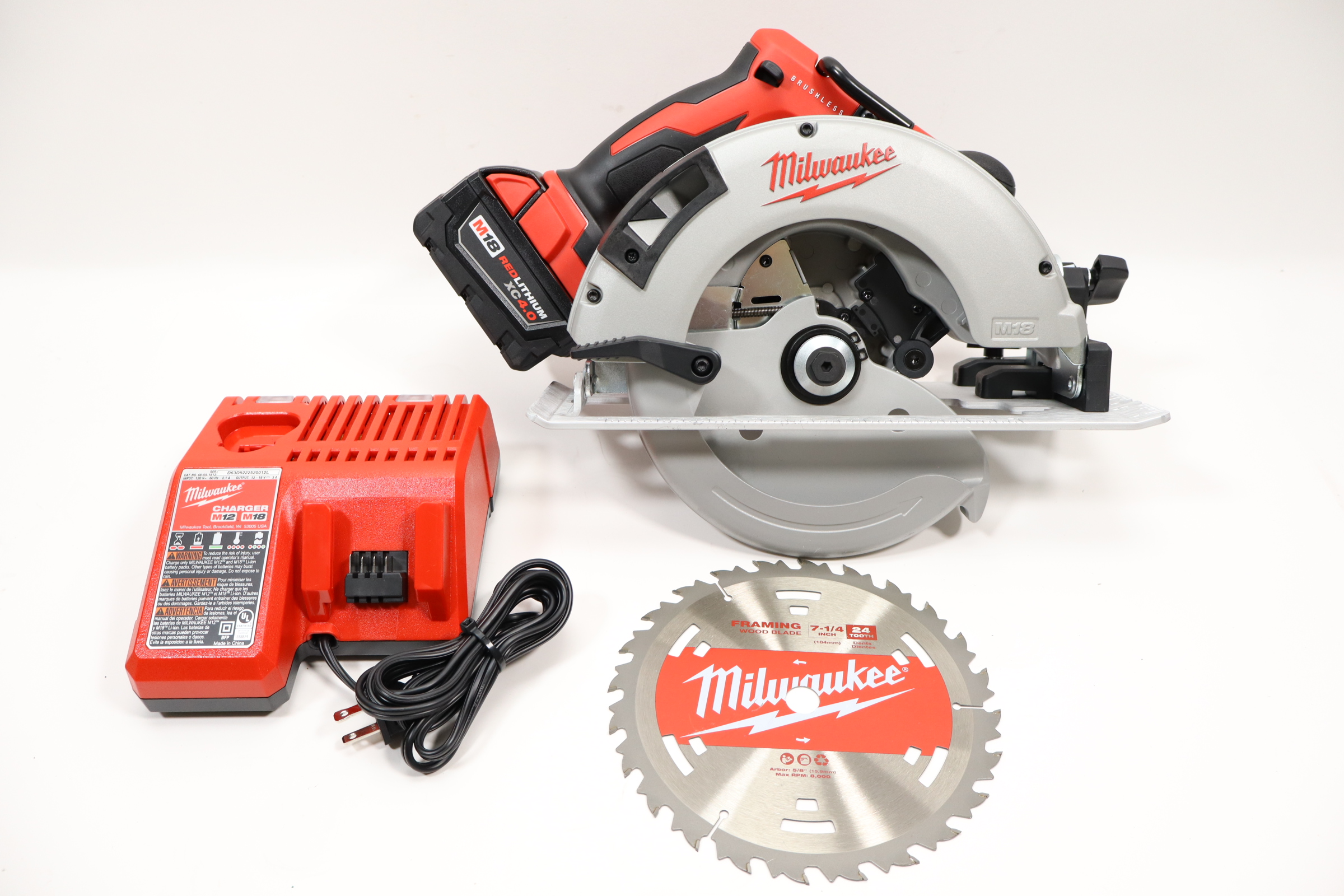 Milwaukee 2631-20 M18 18V Li-Ion Brushless Cordless 7-1/4 