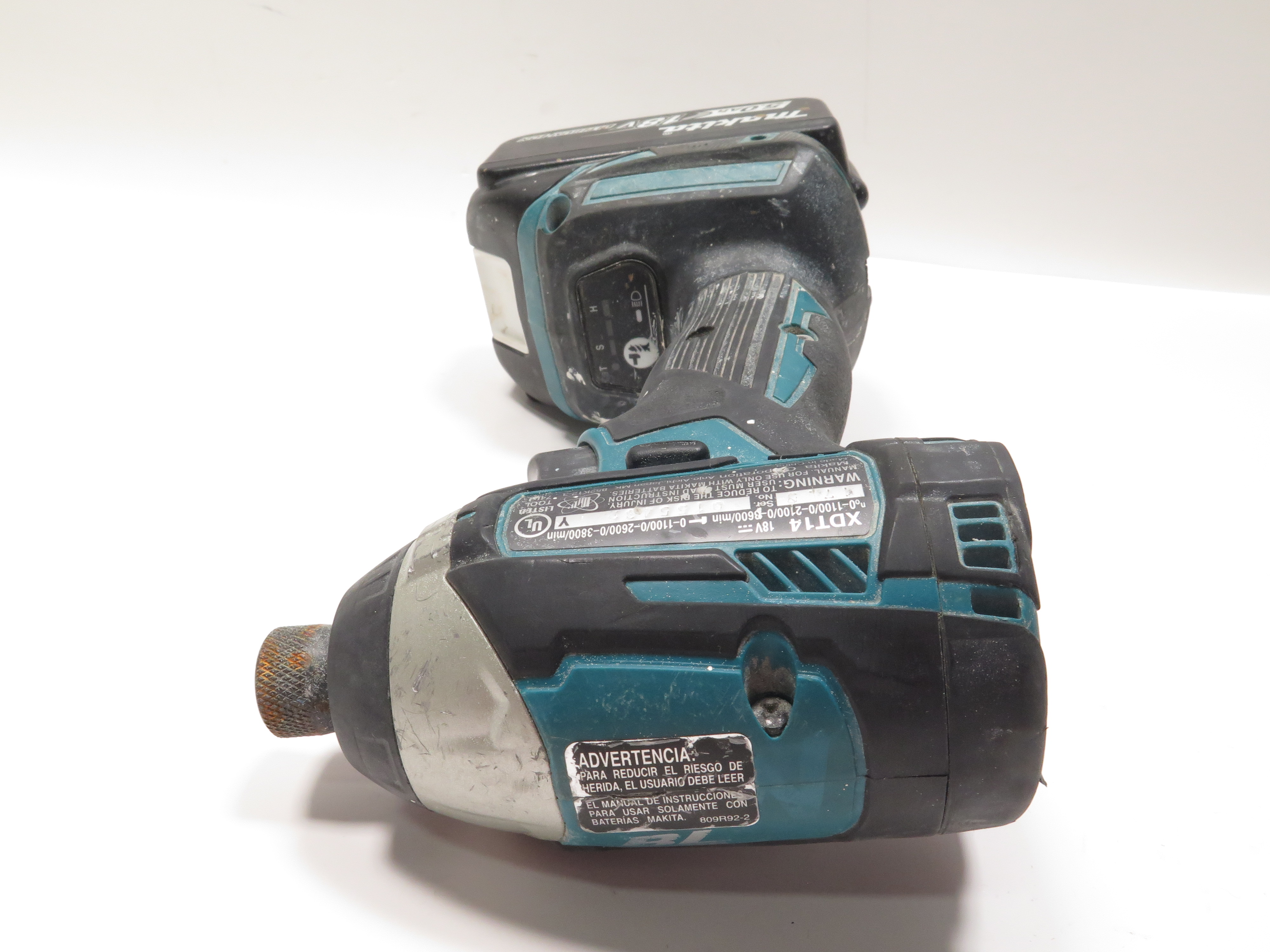 Makita XDT14 18V LXT Lithium-Ion Brushless 1/4 Cordless Impact
