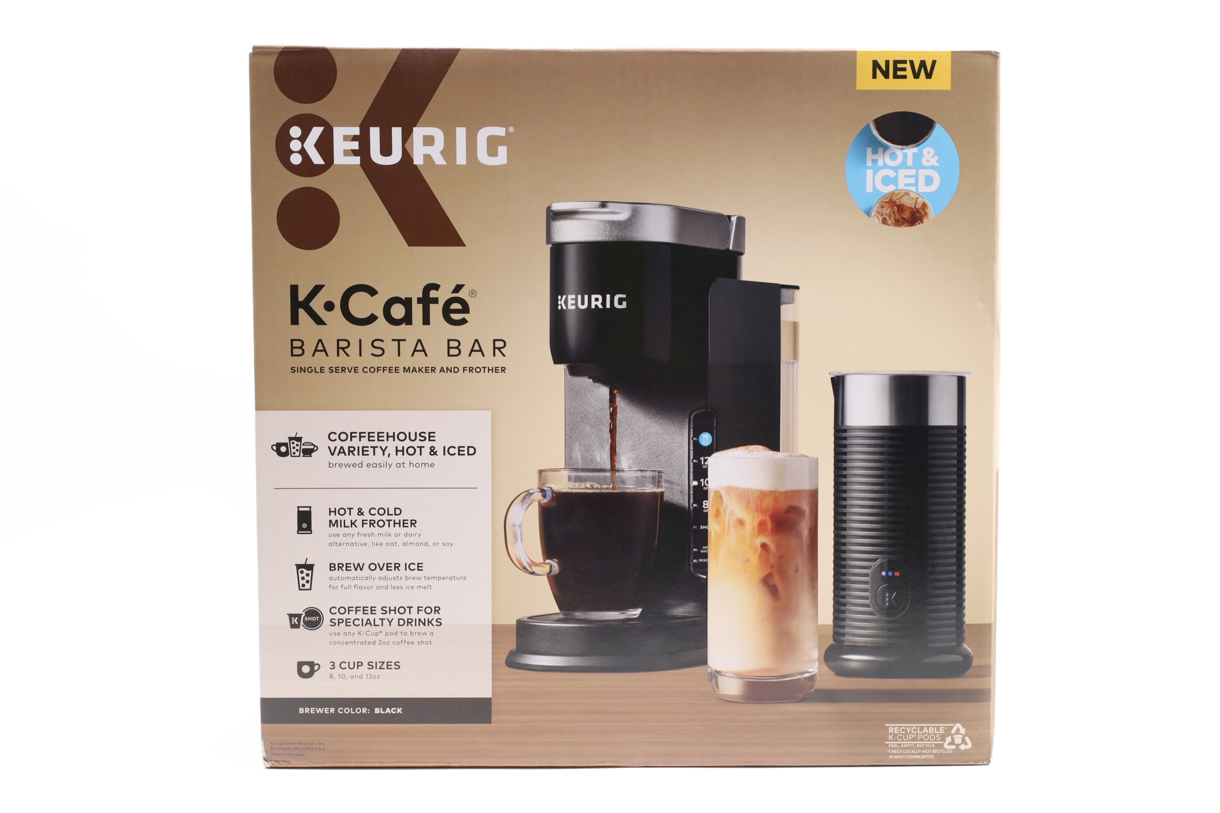 Cafe Barista Bar Keurig Cafe Espresso Keurig K-Café Barista Bar