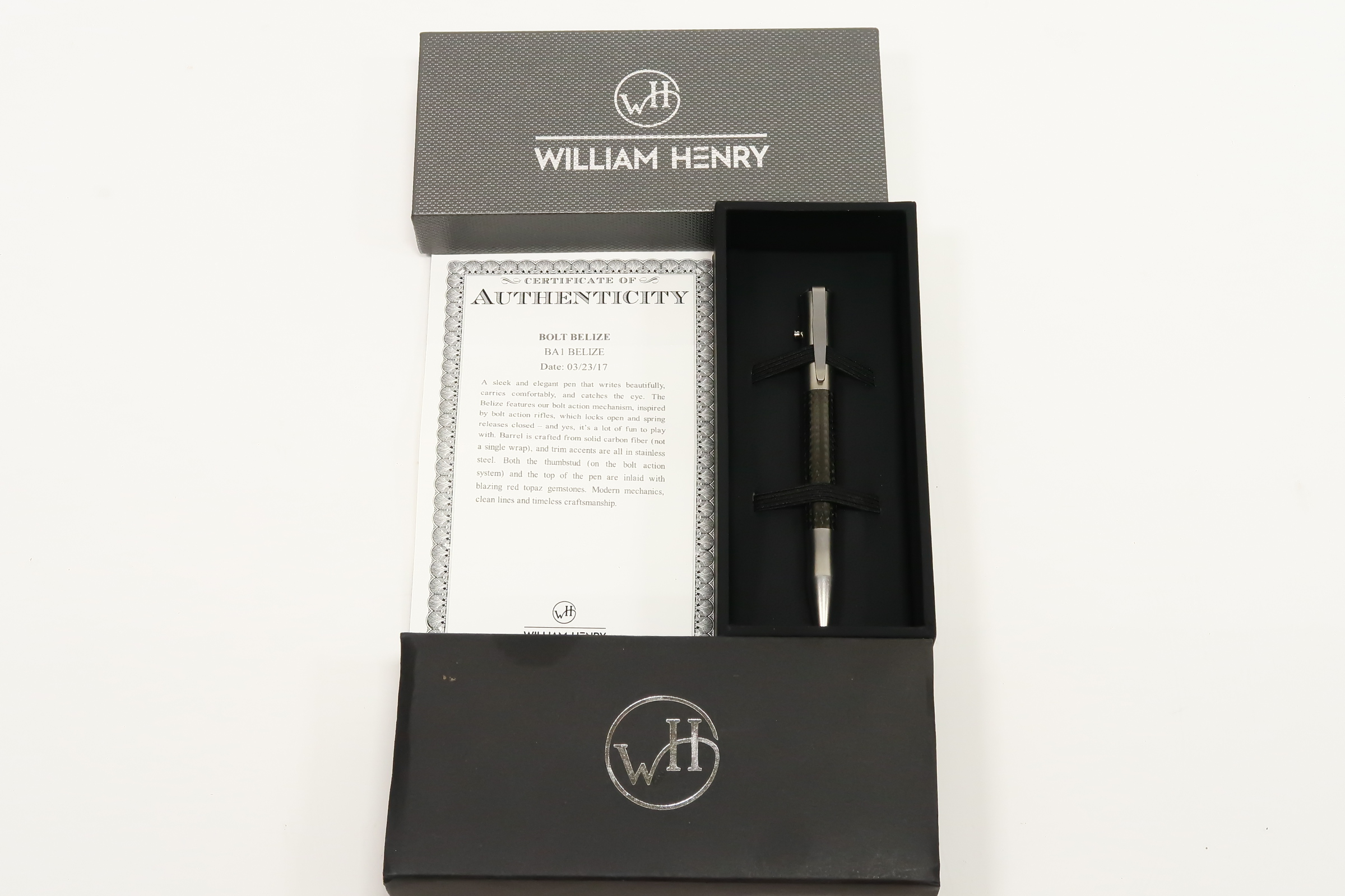 William Henry Bolt Belize Pen