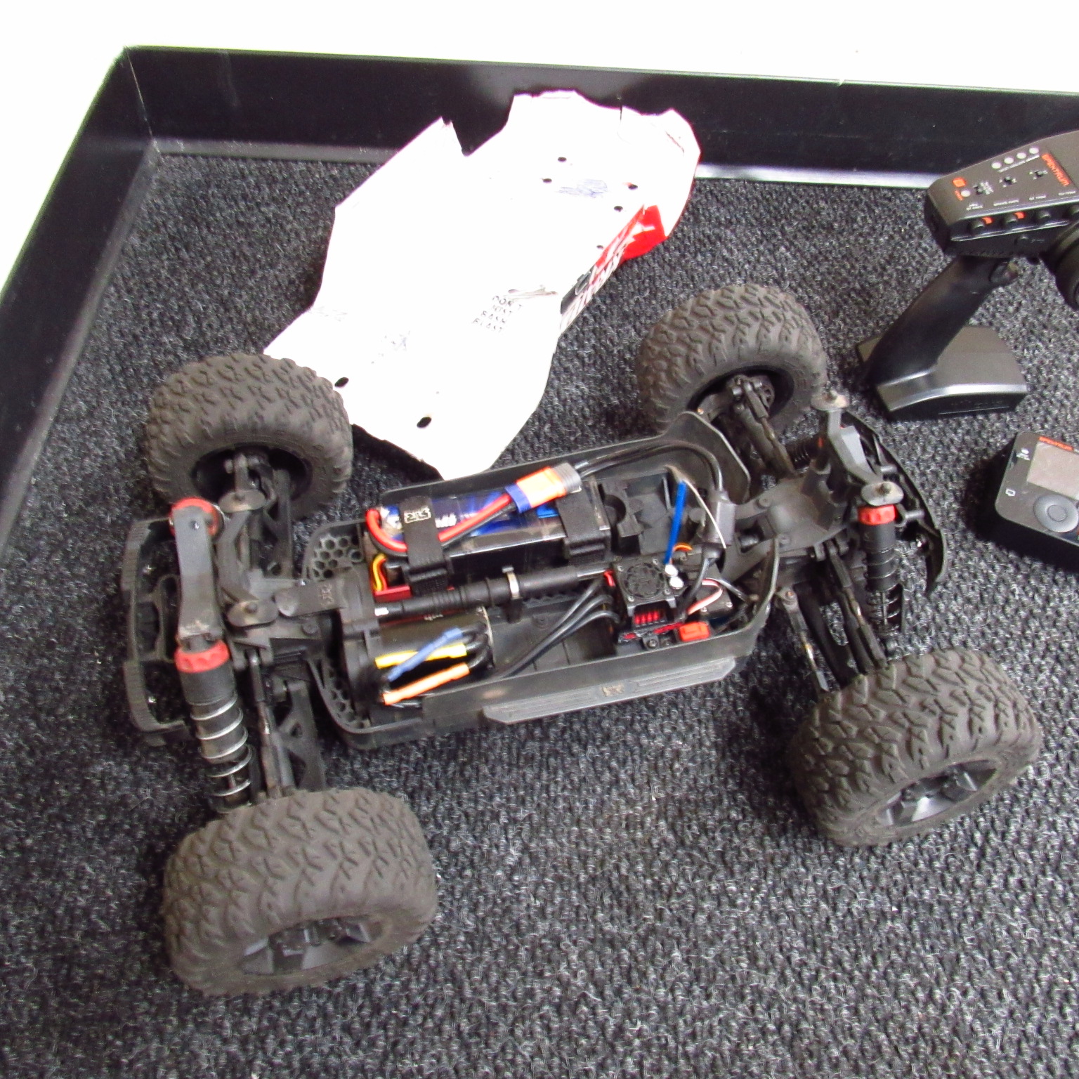 Arrma Kraton Remote Control Monster Truck Red/White/Black