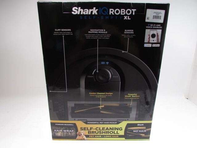 Shark IQ Robot RV1000AE Wifi Enabled Robot Vacuum XL Self-Empty Base