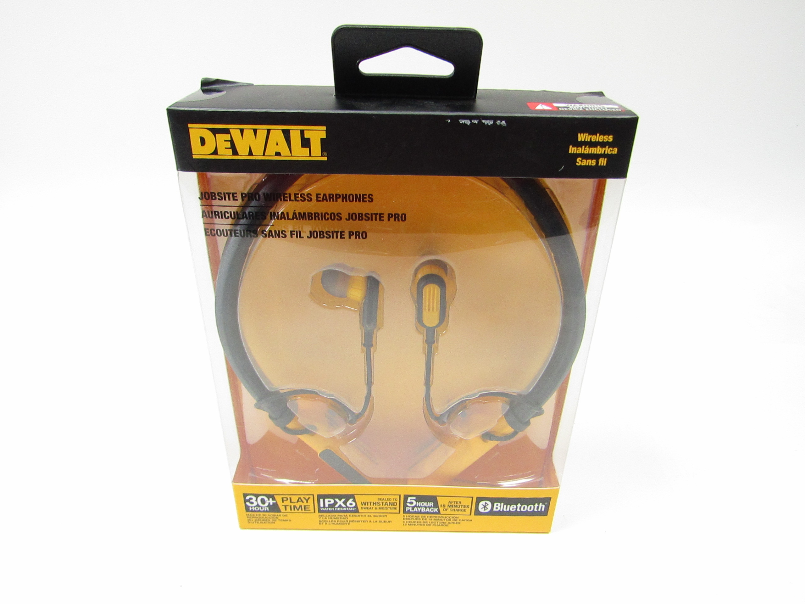 DeWALT Jobsite Pro Wireless Bluetooth Earphones DXMA1902091A