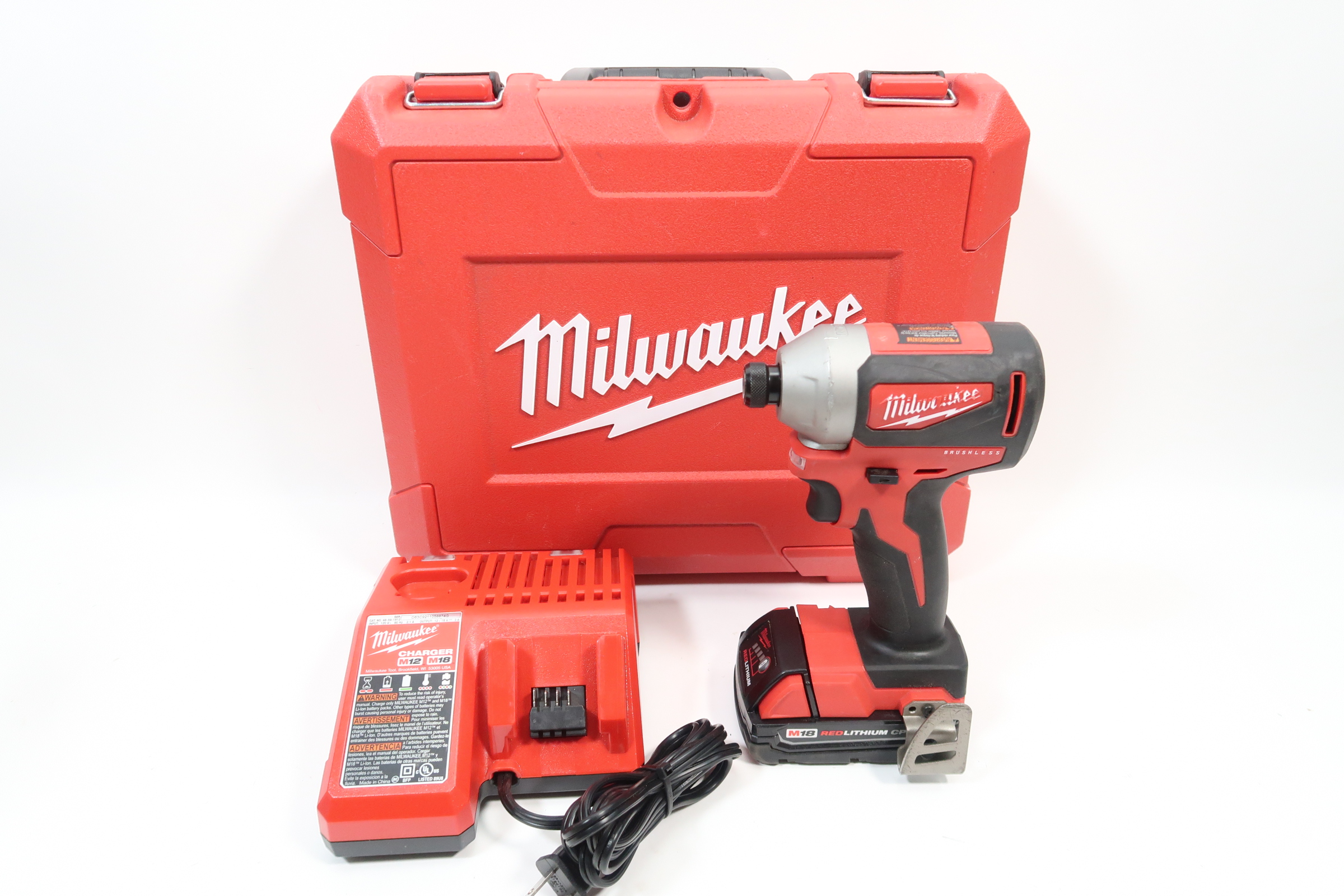 Milwaukee 2850-20 18V Lithium-Ion Brushless Cordless 1/4 in