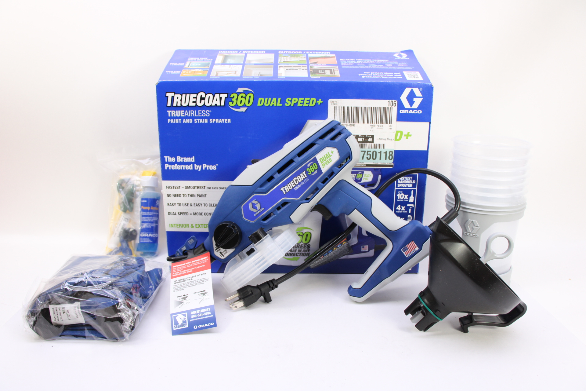 Graco truecoat 360 fashion sprayer