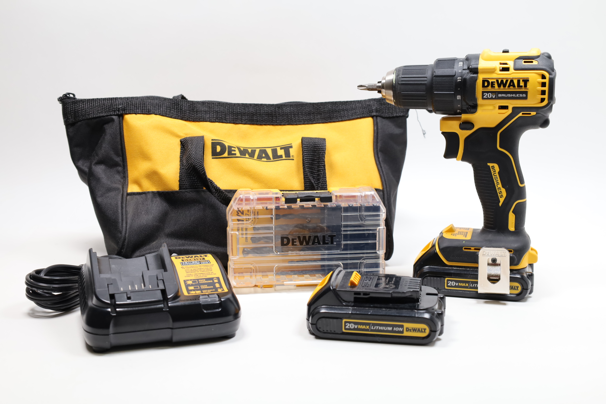 DeWalt DCD708 20V MAX Cordless Brushless Compact 1/2" Drill Driver