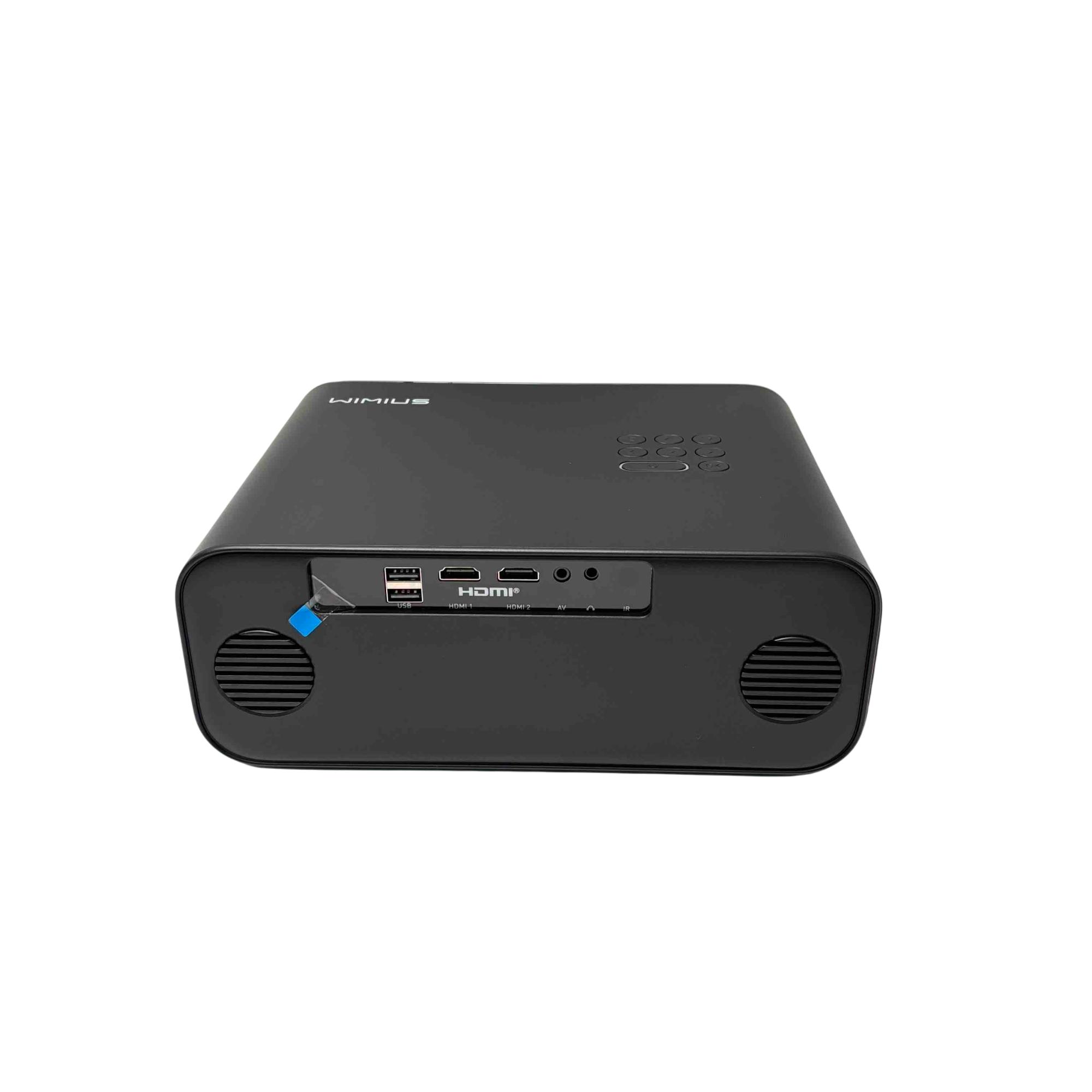 WiMiUS P62 Native 1080p LCD Projector 5G WiFi 6 Bluetooth 5.2