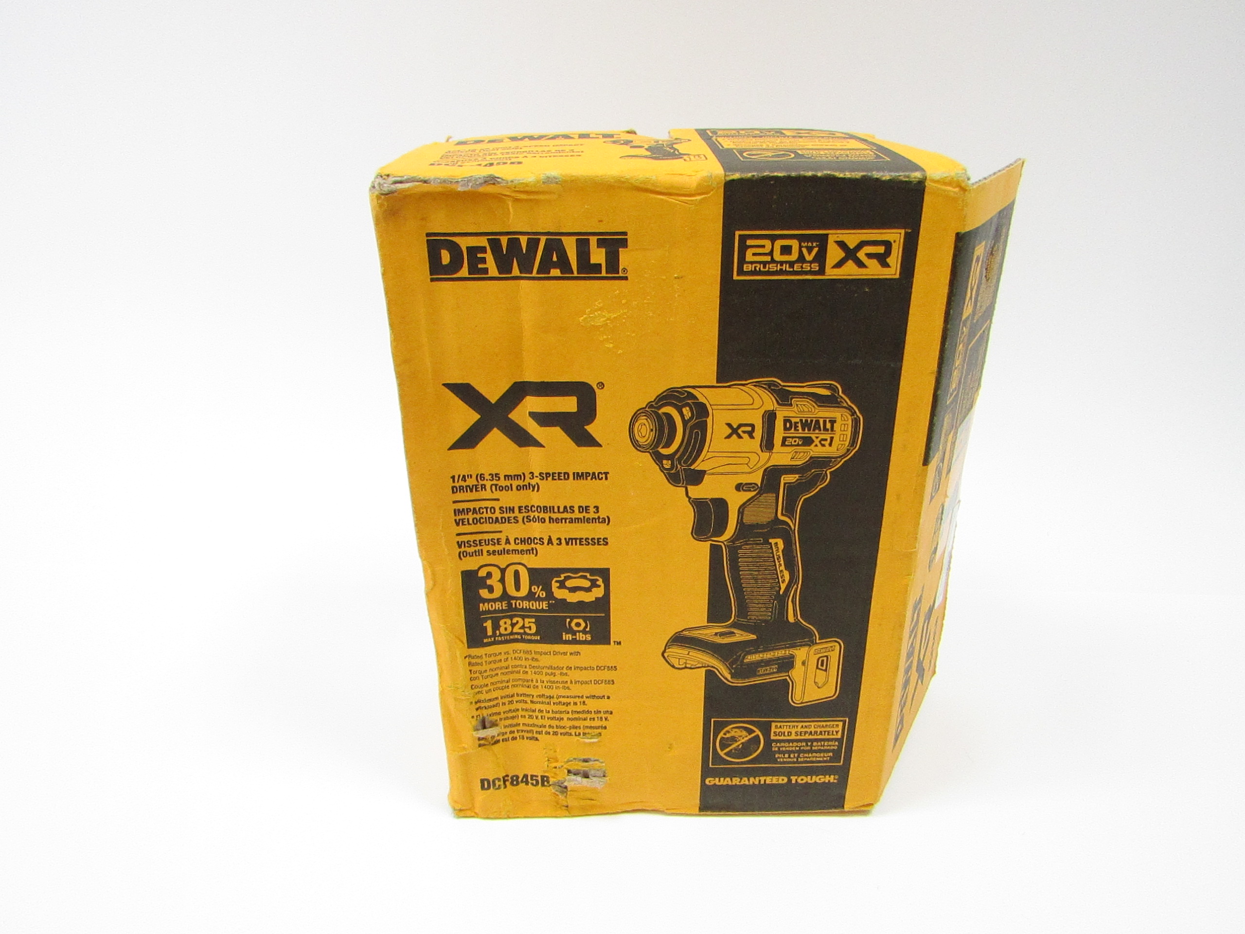 DeWALT DCF845B 20V MAX XR 1/4