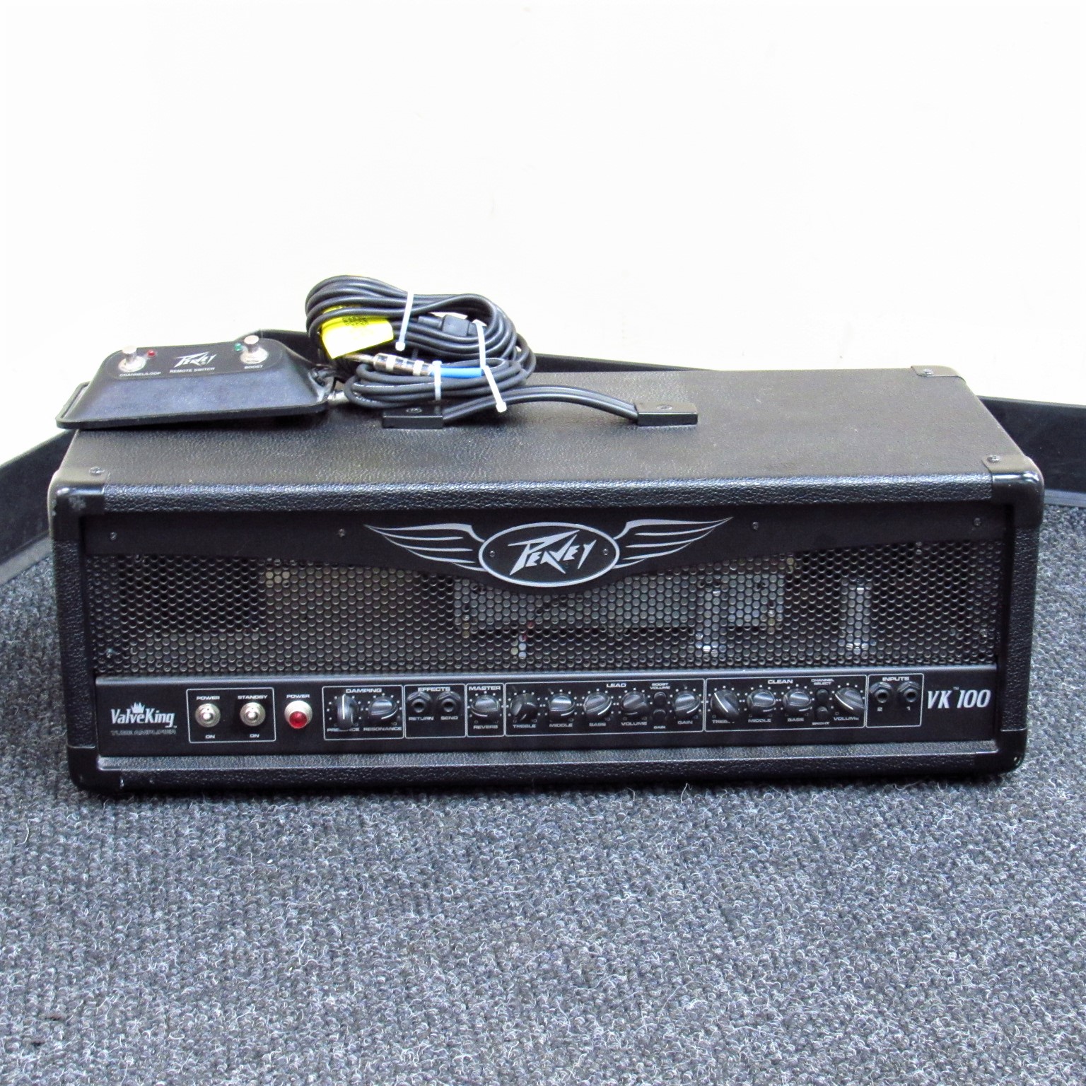 Peavey ValveKing VK100 2チャンネルアンプヘッド　ジャンク Peavey ValveKing VK100 2チャンネルアンプヘッドジャンク