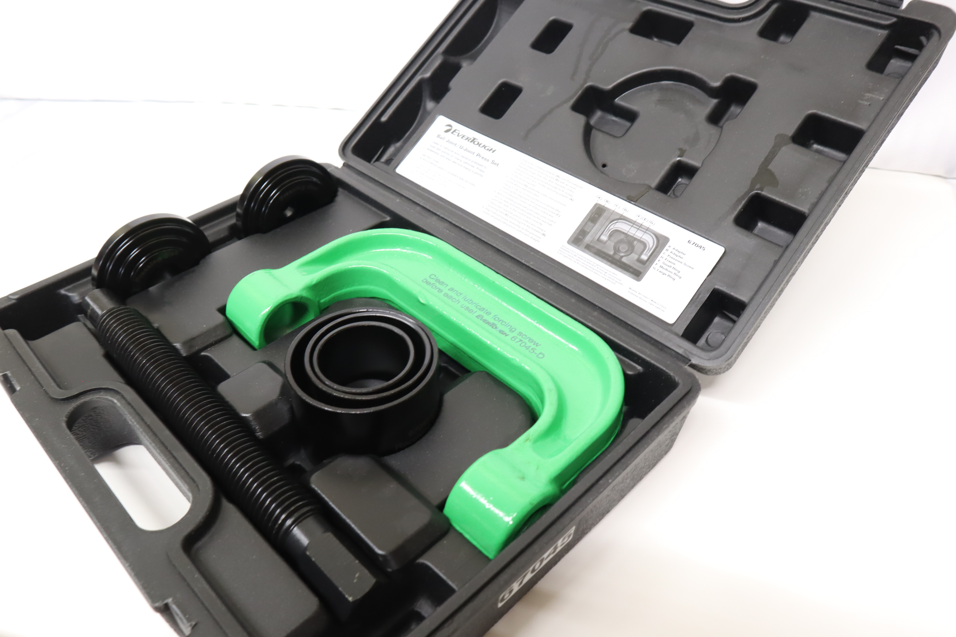 EVER TOUGH 67045 Ball Joint U Joint Press Set 9114