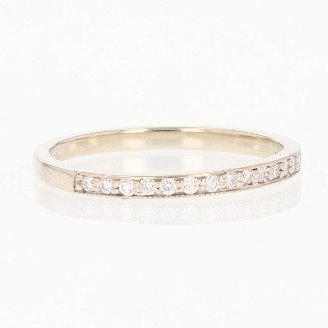.15ctw Round Cut Diamond Pavé Set Wedding Band Ring 14k White Gold Size 7