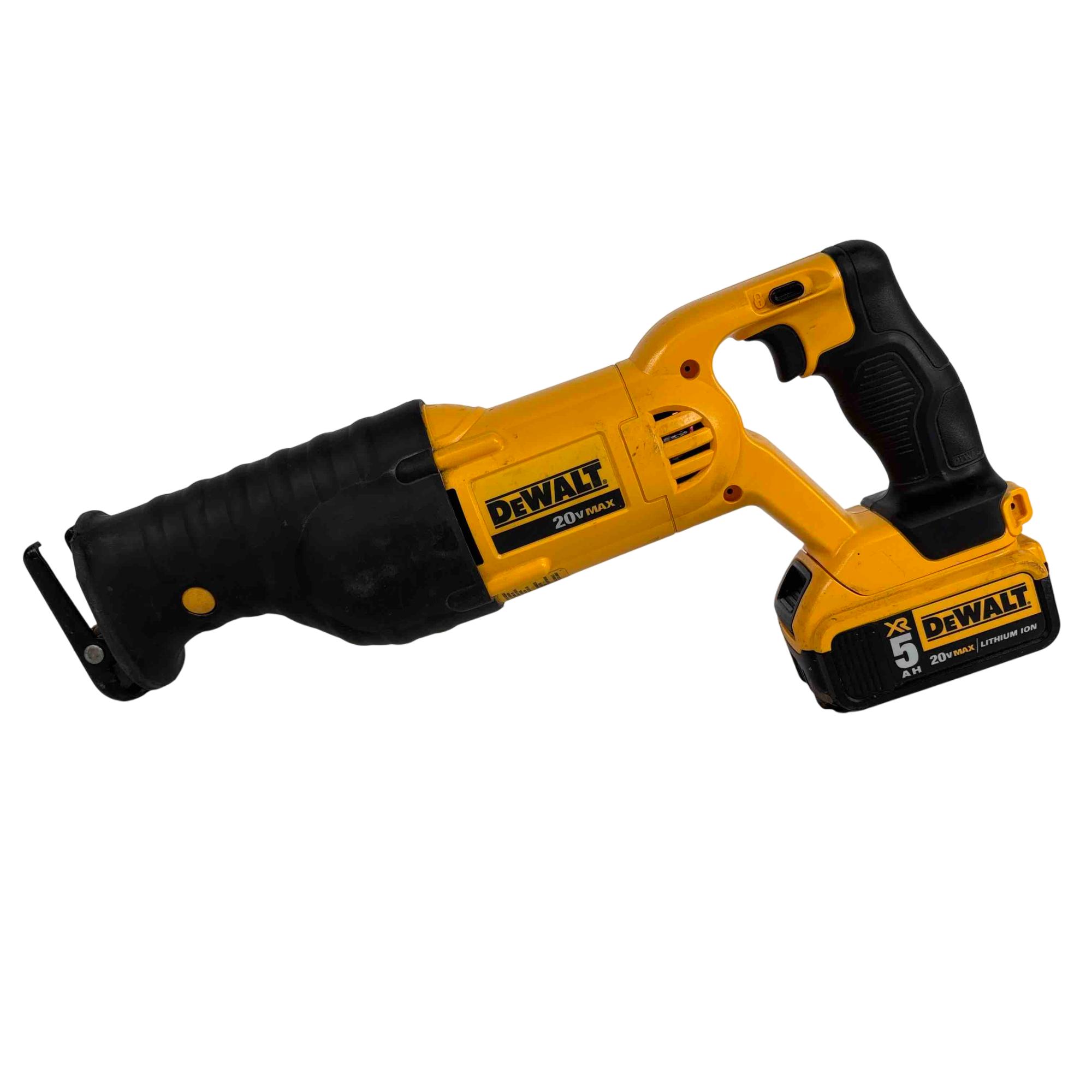 20-Volt MAX Lithium-Ion Cordless Compact Reciprocating Saw (Tool-Only) with Bonus 20-Volt MAX XR Li-Ion Battery 5.0 Ah