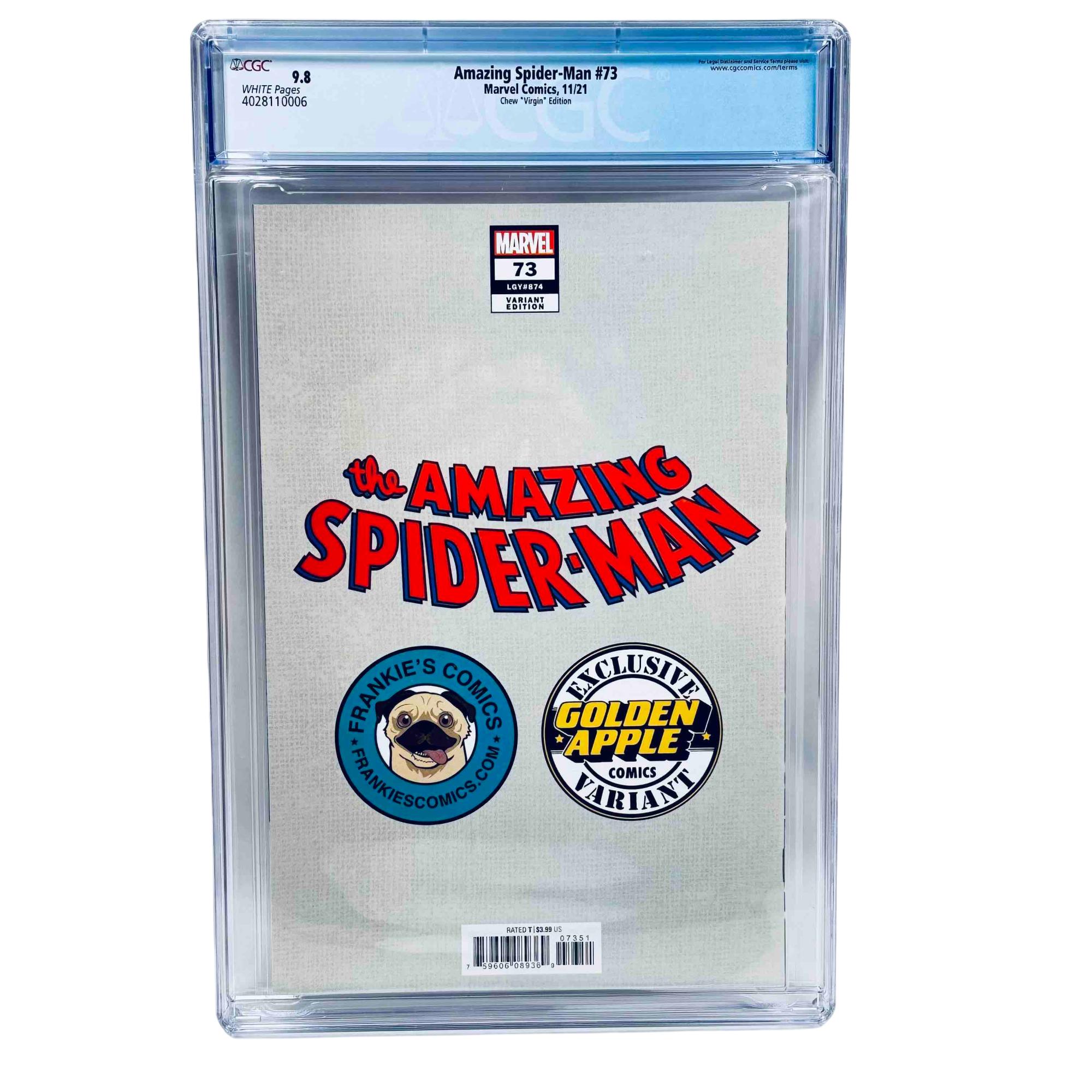 Amazing Spider-Man #73 CGC 9.8 Chew Virgin Edition Frankies Comics