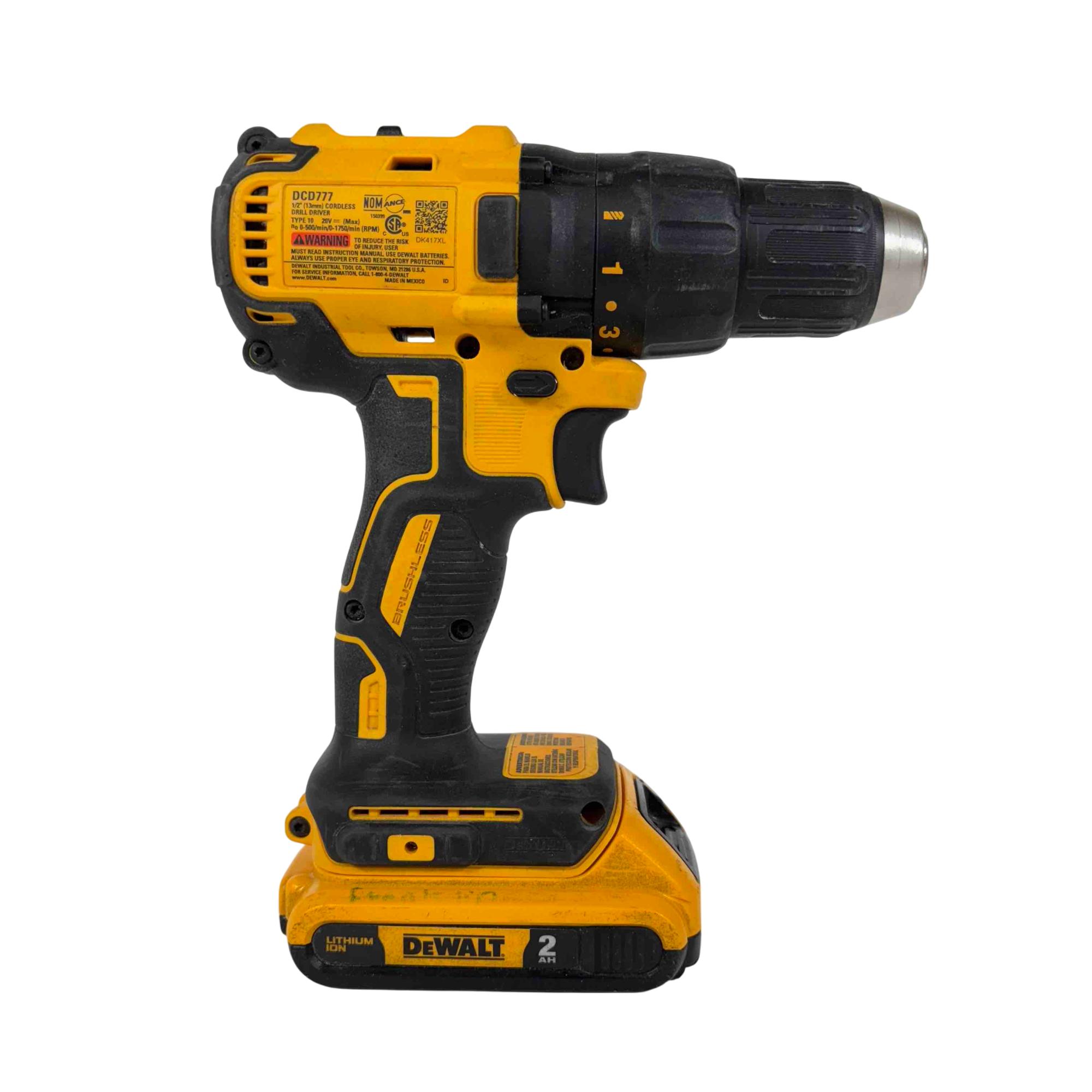 DeWalt DCD777 20V MAX 1/2