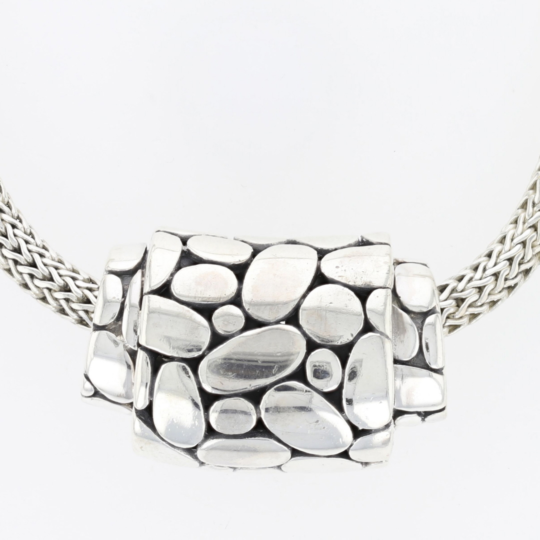John Hardy Kali Slide Pendant on 18.25" Necklace Sterling Silver 68.35 ...