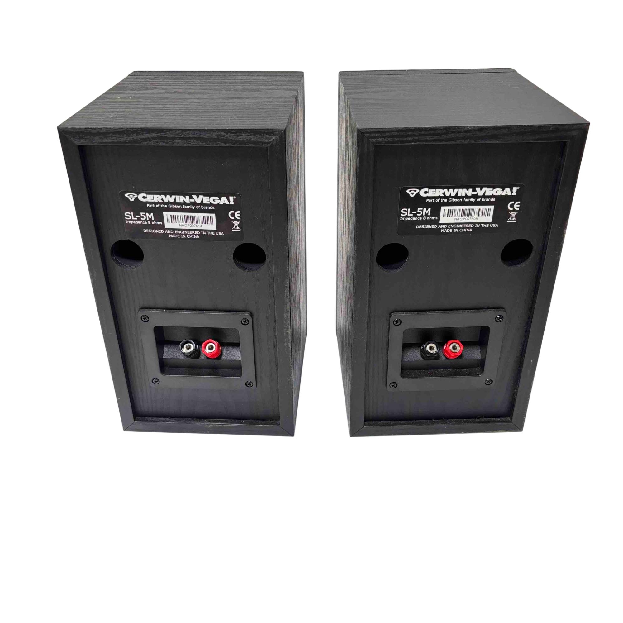 Cerwin-Vega SL-5M 2-Way Bookshelf Speaker Pair (Local Pickup Only)