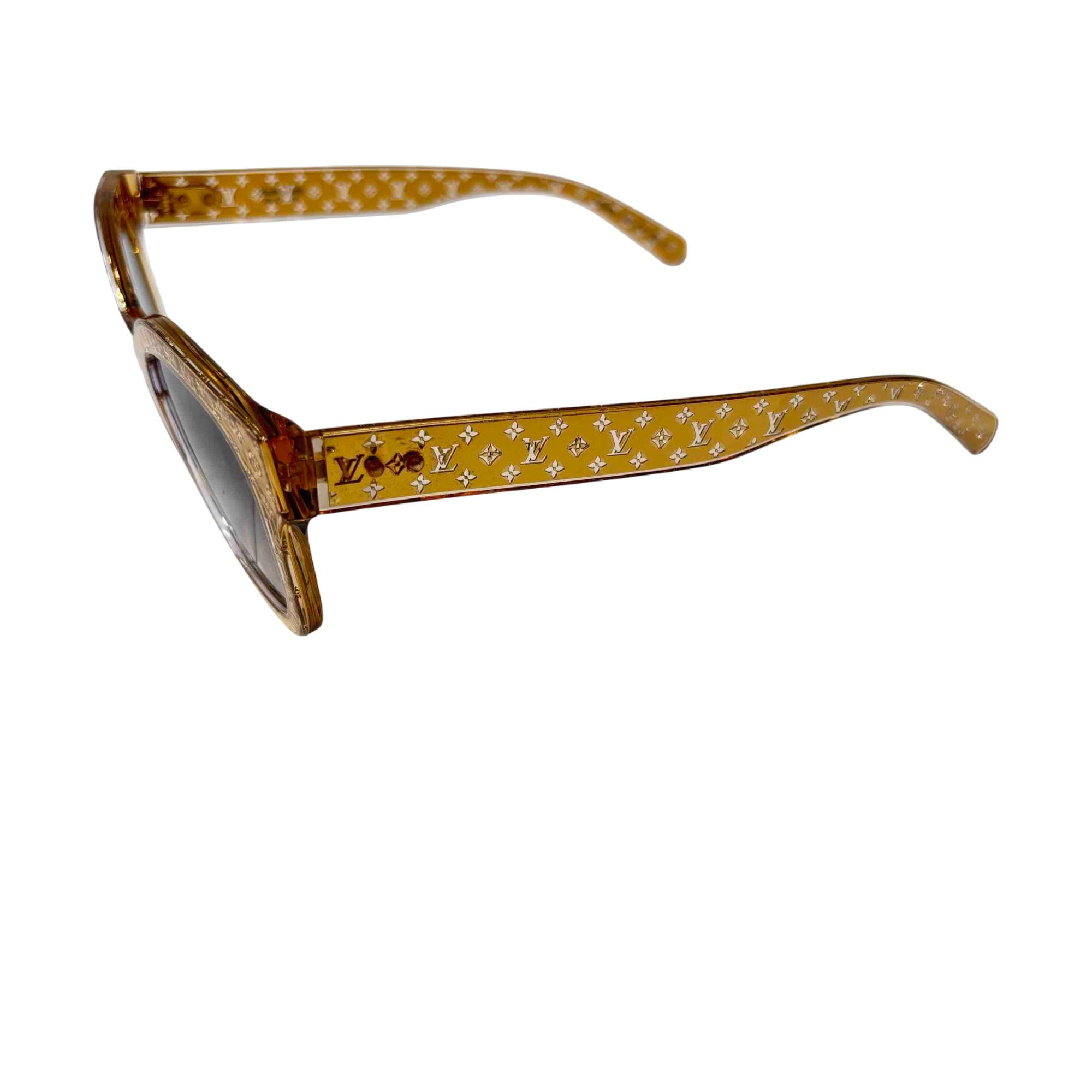 Louis Vuitton 1.1 Millionaires Sunglasses Gold Monogram Frame display picture 1